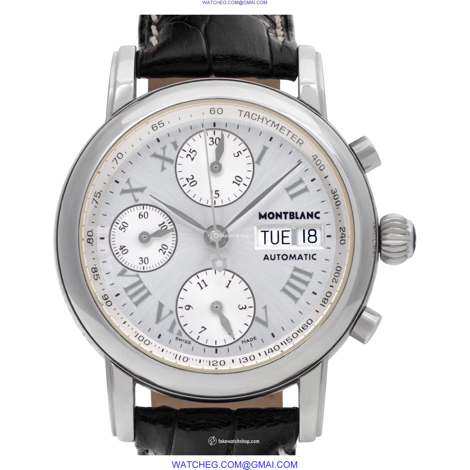 MontBlanc 7016 Chronograph Automatic Male Stainless Steel