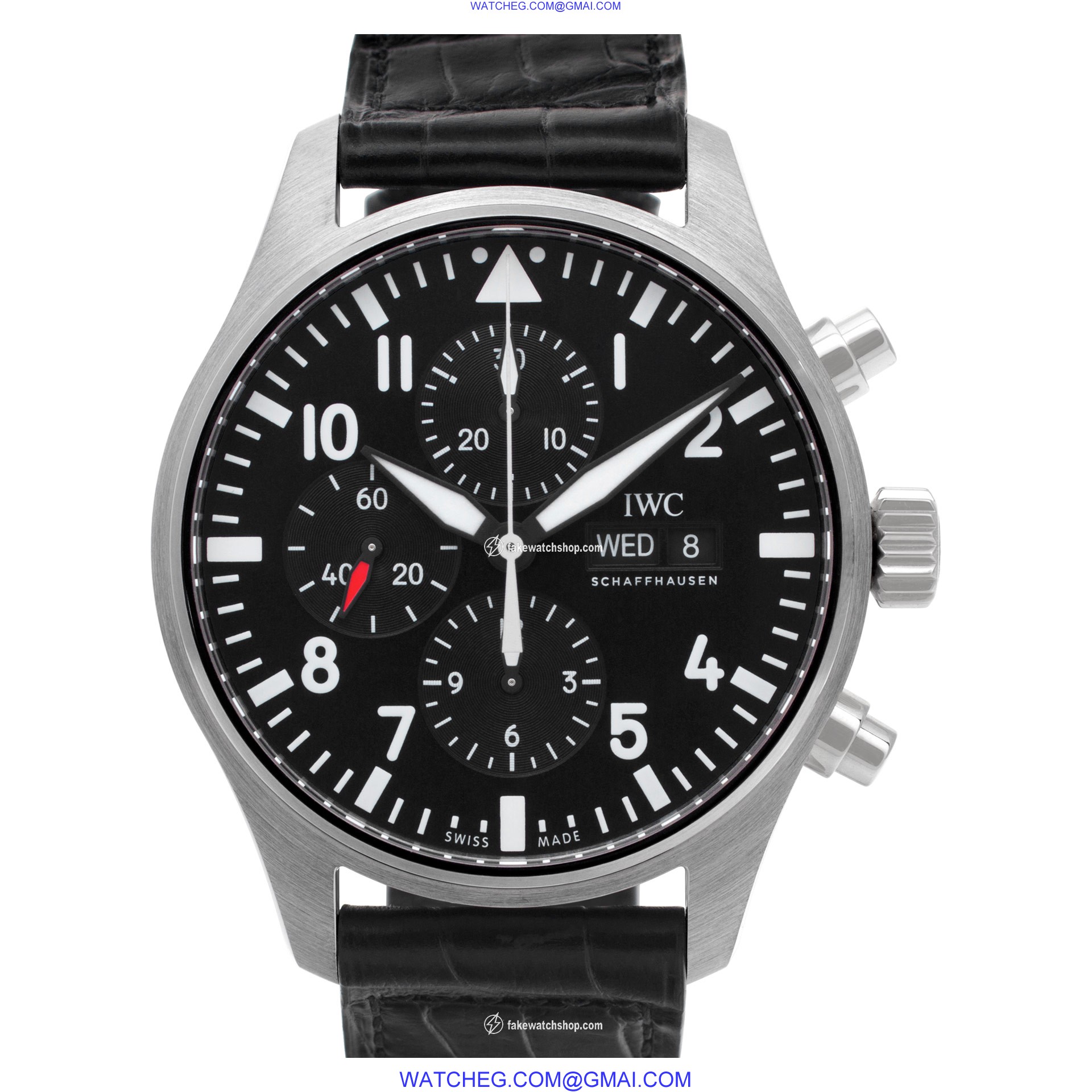 IWC iw377709 Pilots Chronograph Automatic Male Stainless Steel