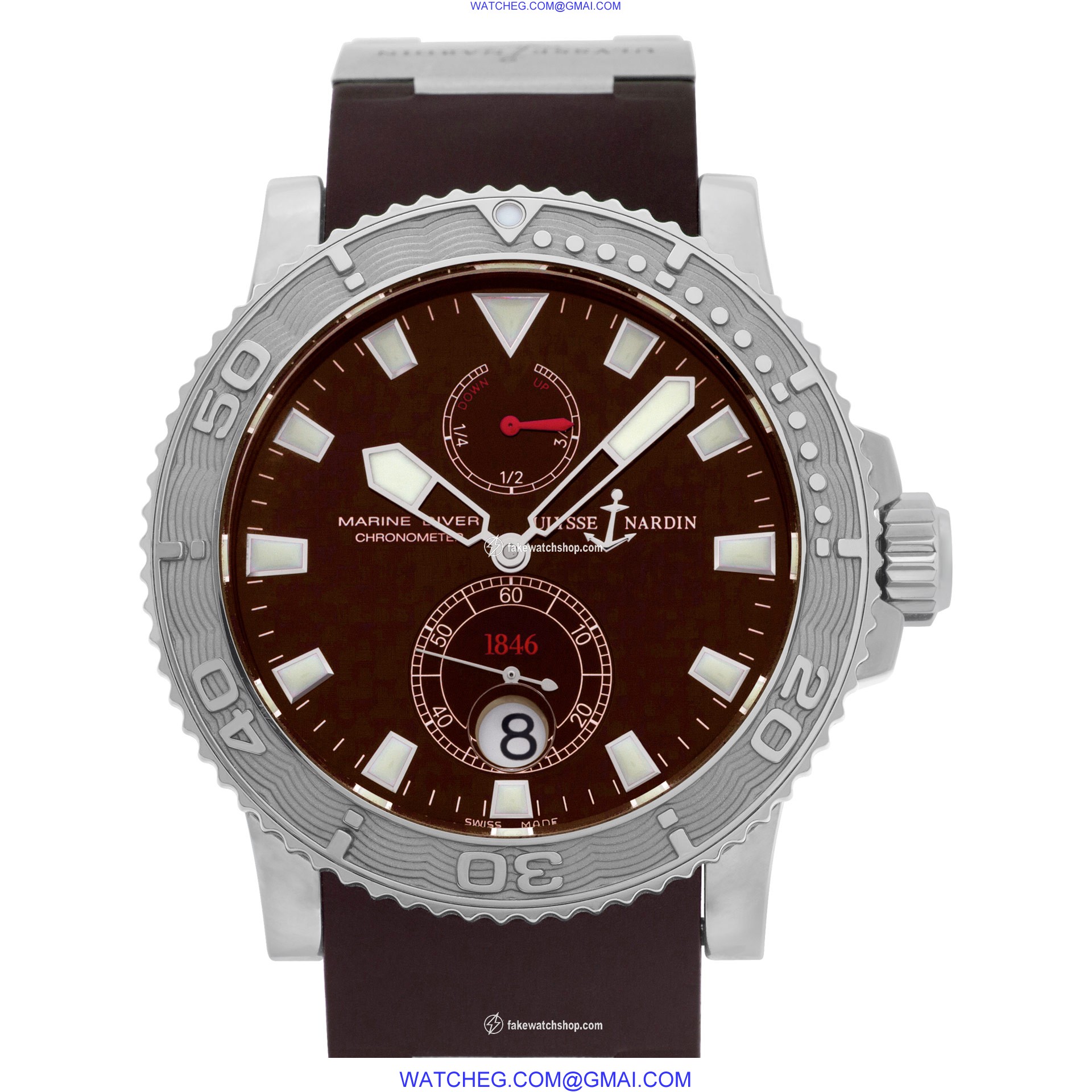 Ulysse Nardin 263-33 Maxi Marine Automatic Male Stainless Steel