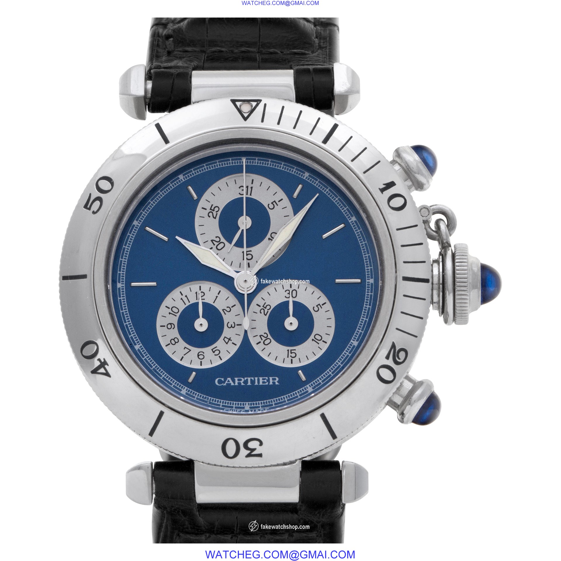 Cartier 1352.1 Pasha 35 Quartz Unisex Stainless Steel