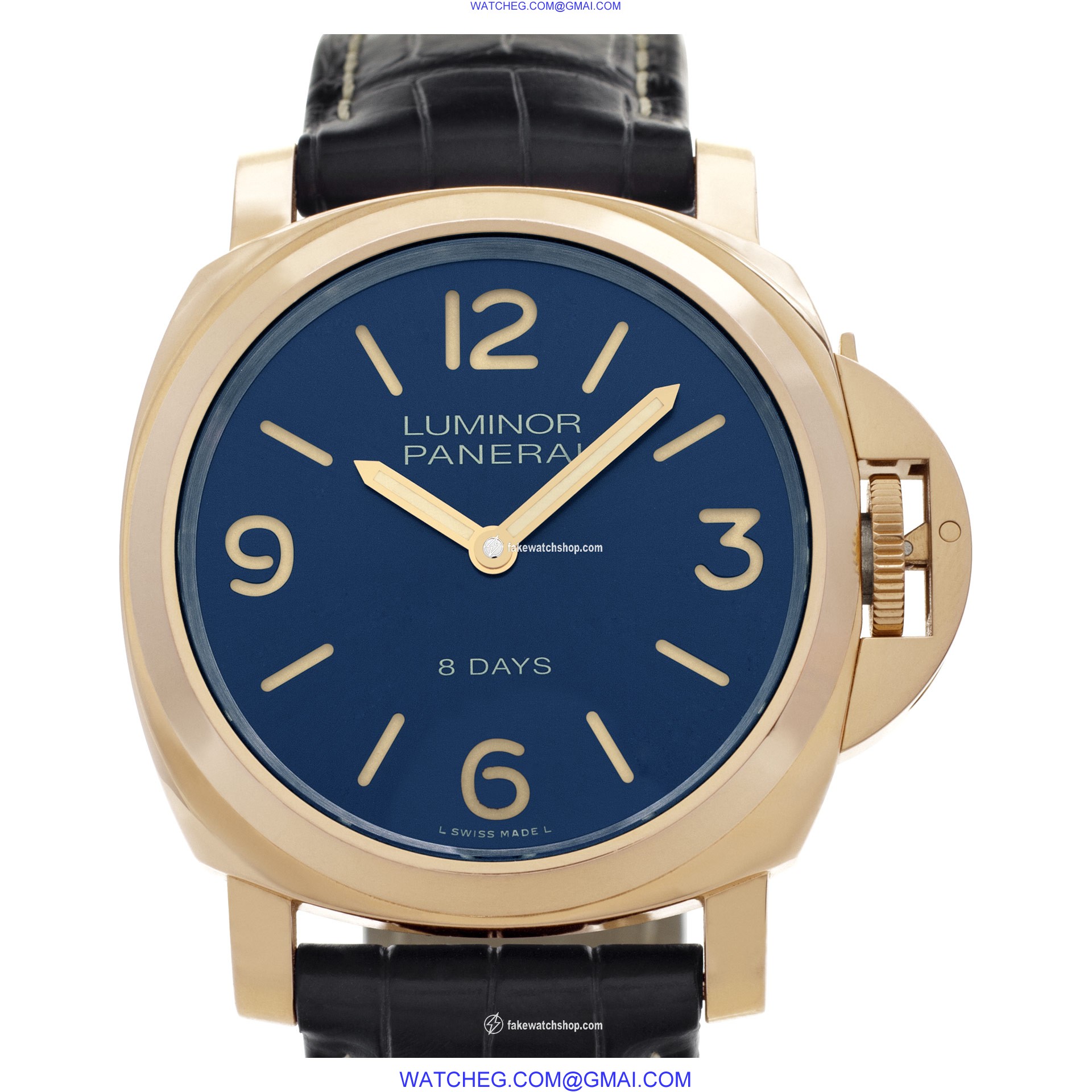 Panerai PAM 00717 Luminor Manual Male 18k rose gold