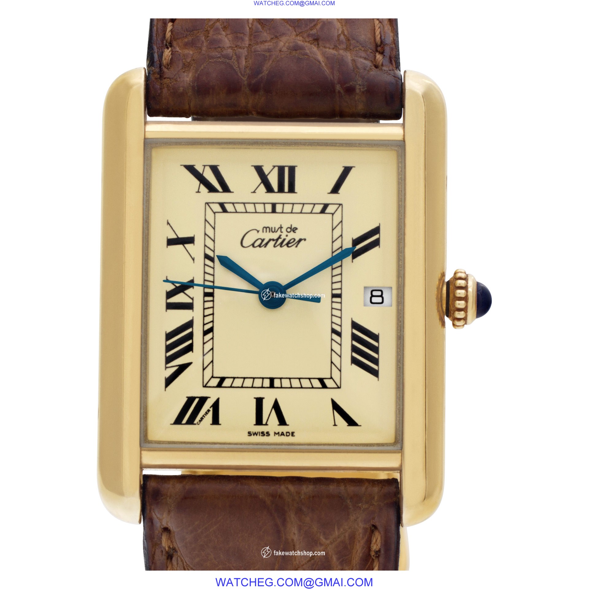 Cartier Cartier 1619 Tank Vermeil Quartz Unisex Vermeil