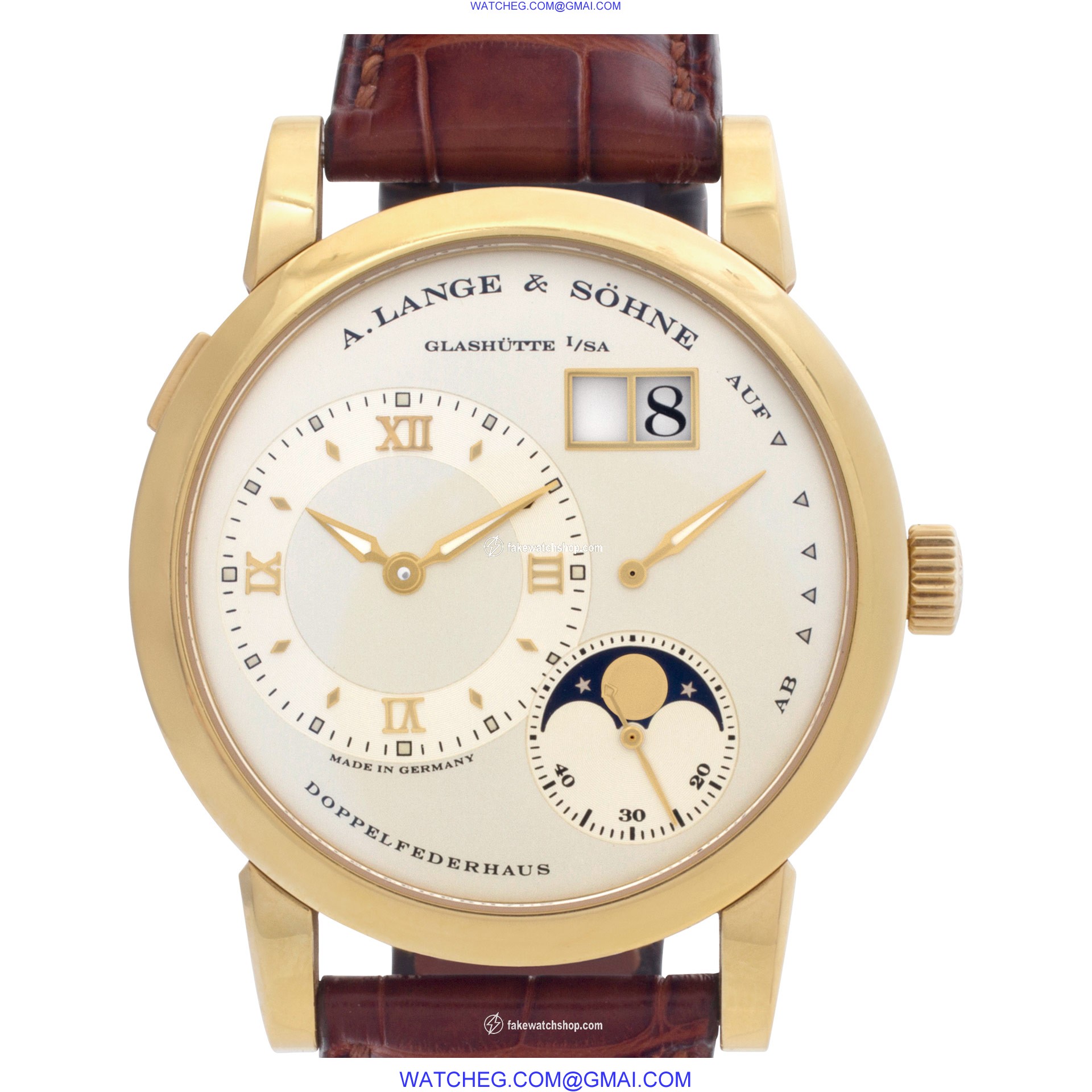 A. Lange & Sohne 109.021 Lange 1 Manual Male 18k yellow gold