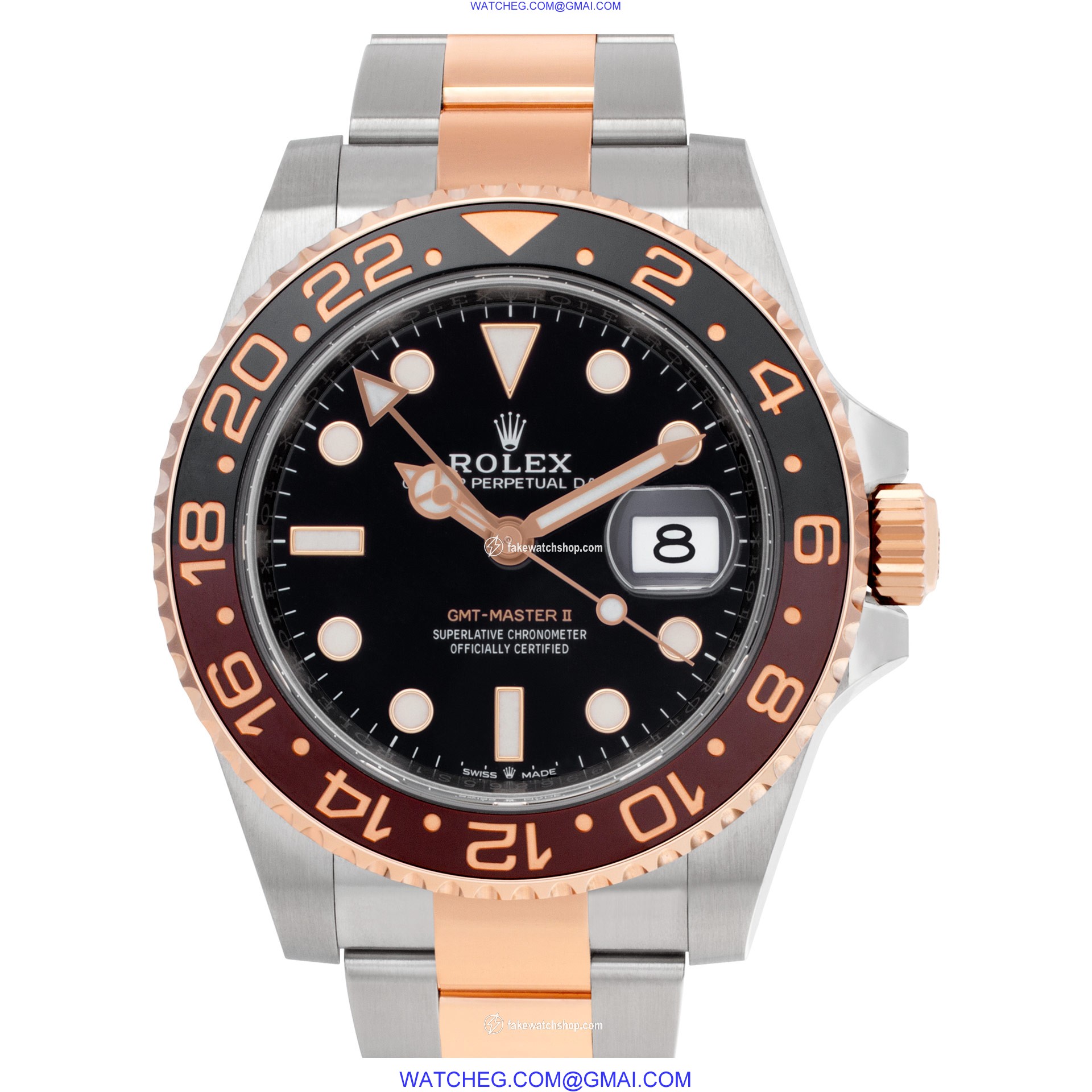 Rolex 126711 CHNR GMT-Master II Automatic Male Stainless Steel