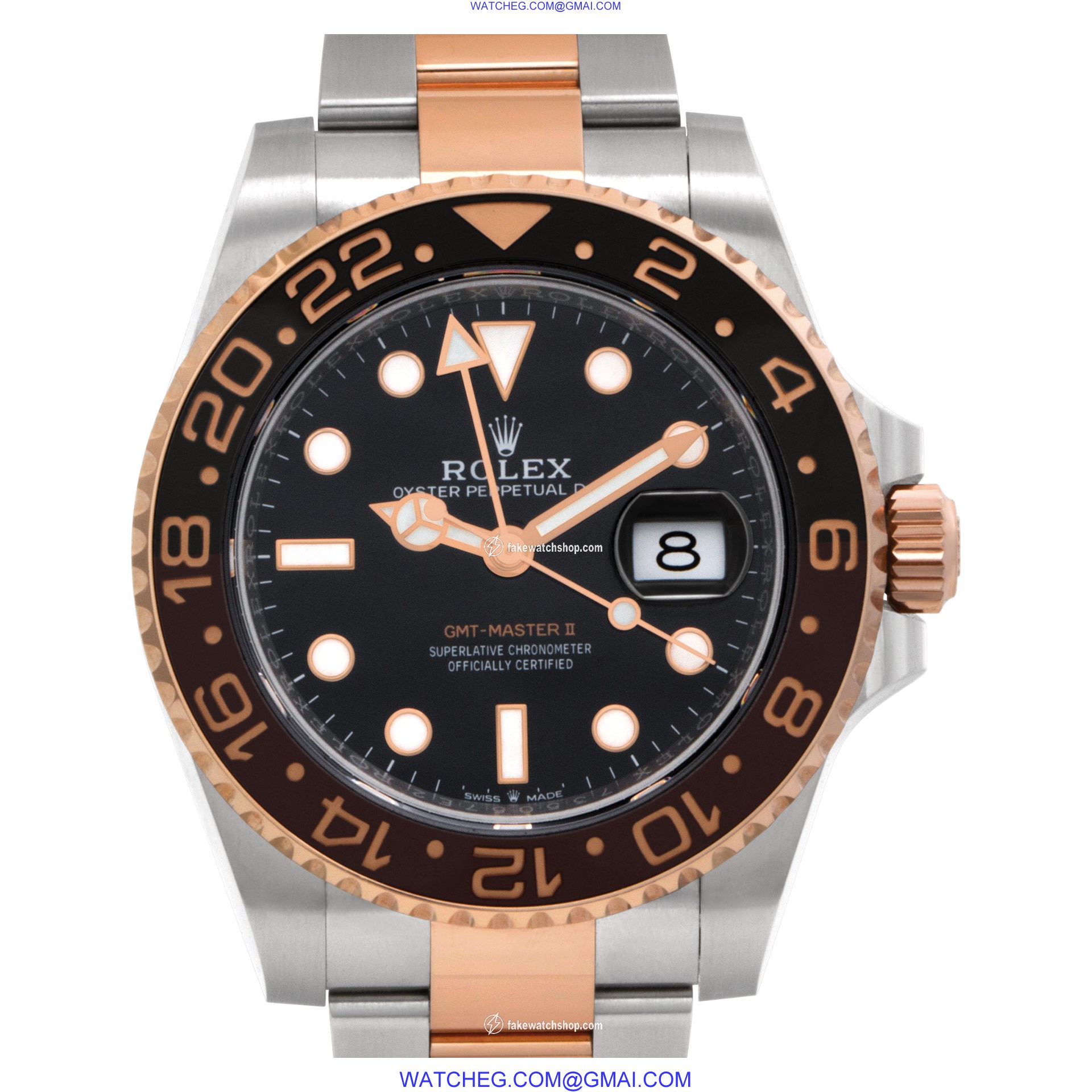 Rolex 126711CHNR GMT-Master II Automatic Male Stainless Steel