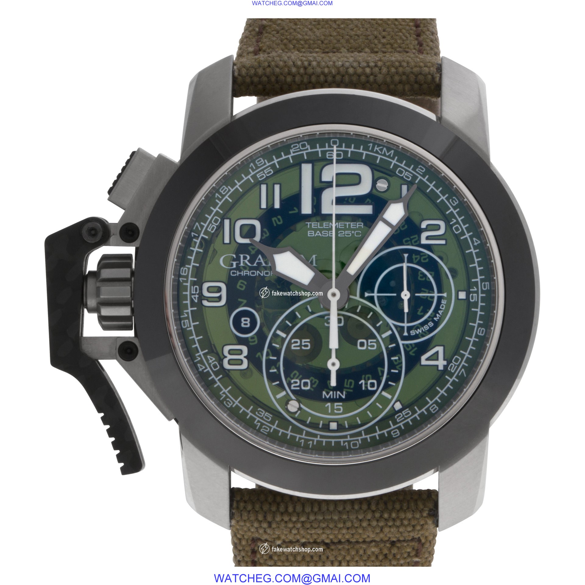 Graham 2ccac.g03a CHRONOFIGHTER SKELETON Automatic Male Stainless Steel