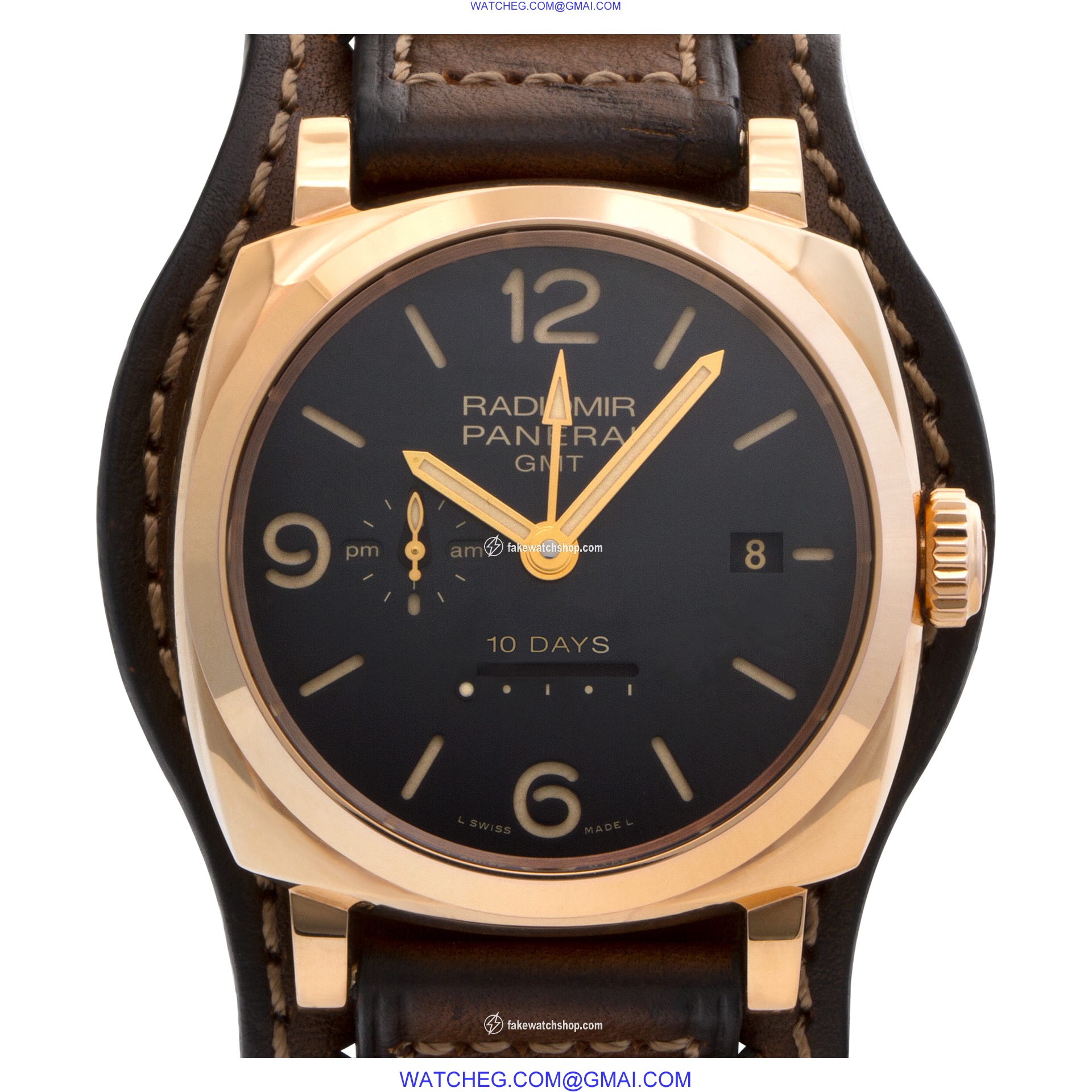 Panerai PAM 00625 Radiomir Automatic Male 18k rose gold