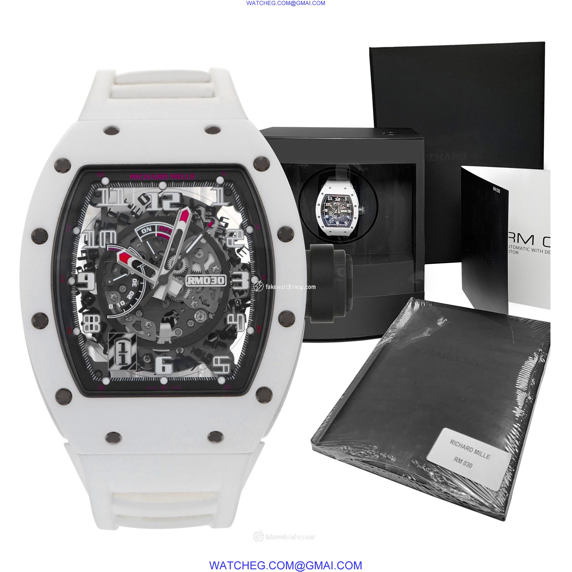 Richard Mille RM030 RM 030 Automatic Male Ceramic