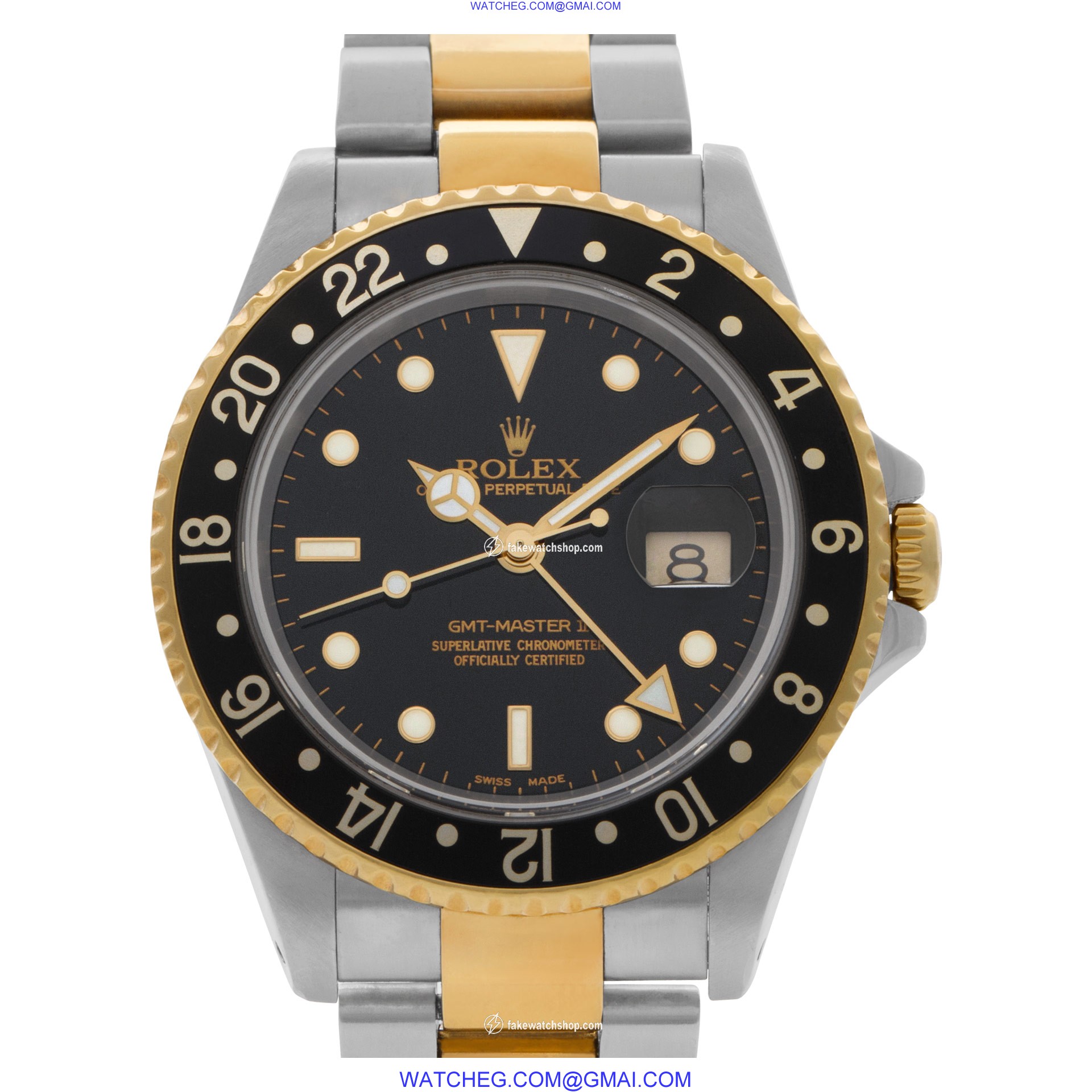 Rolex 16713 GMT-Master Automatic Male Stainless Steel
