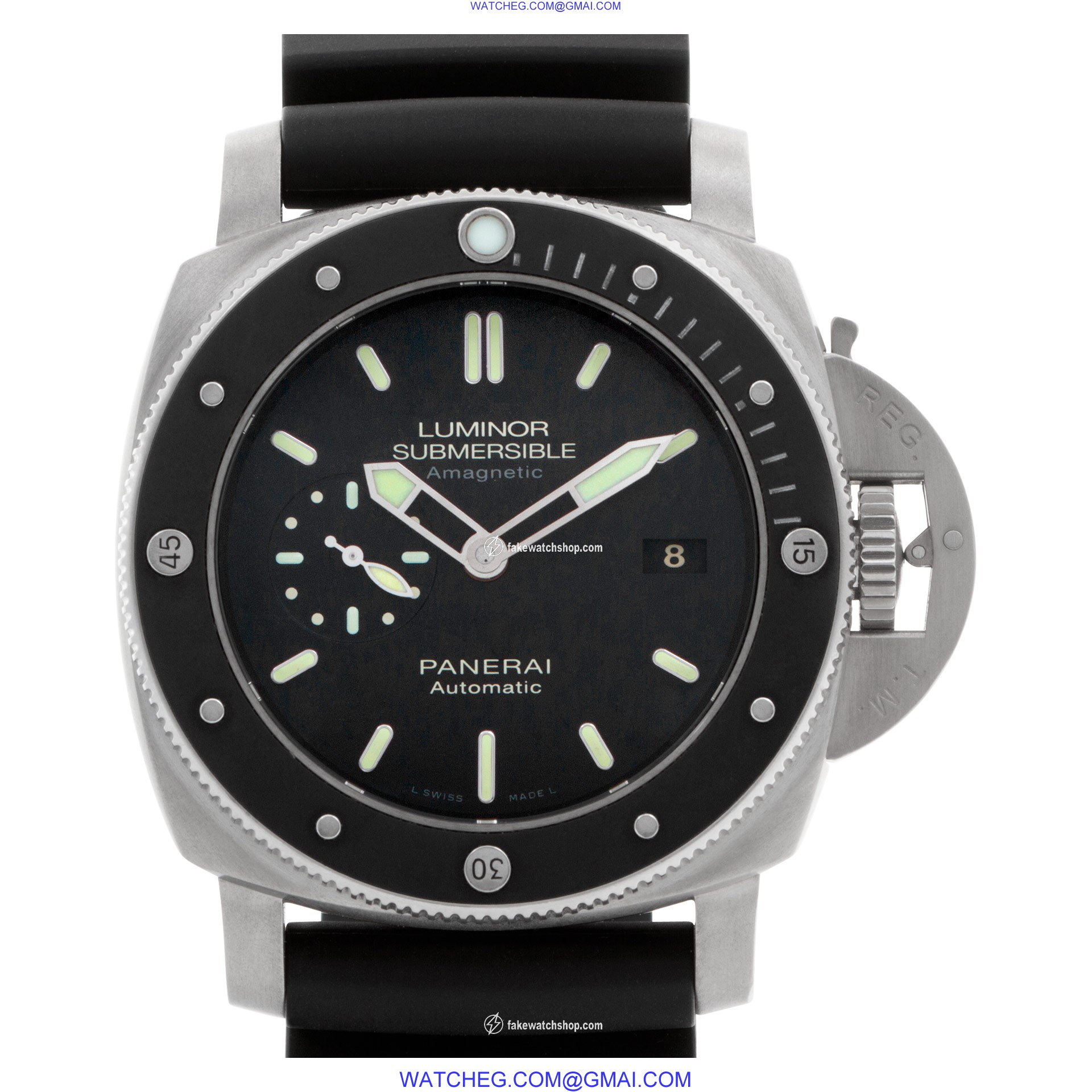 Panerai PAM00389 Submersible Automatic Male Titanium