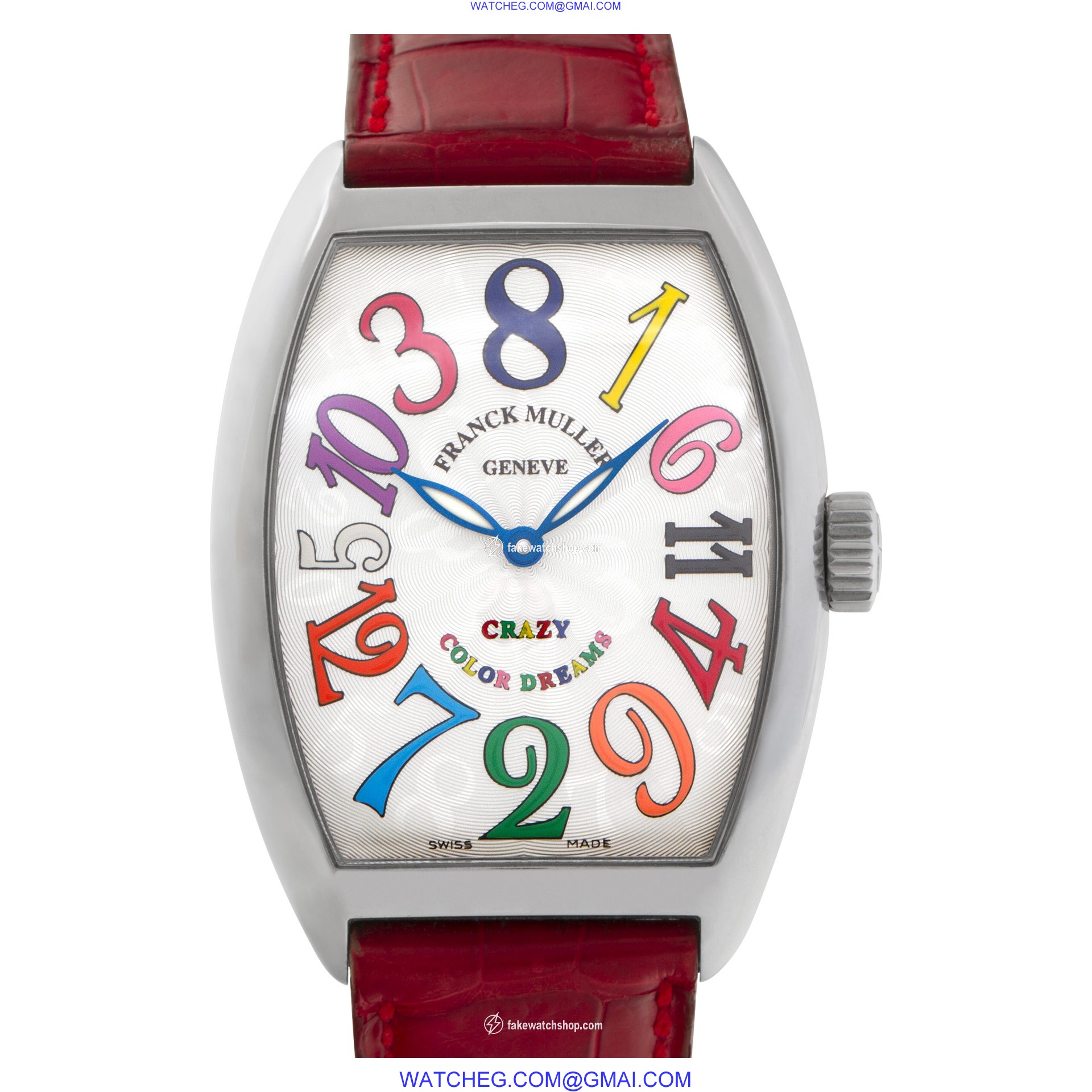 Franck Muller 7851 CH Crazy Hour Automatic Unisex Stainless Steel