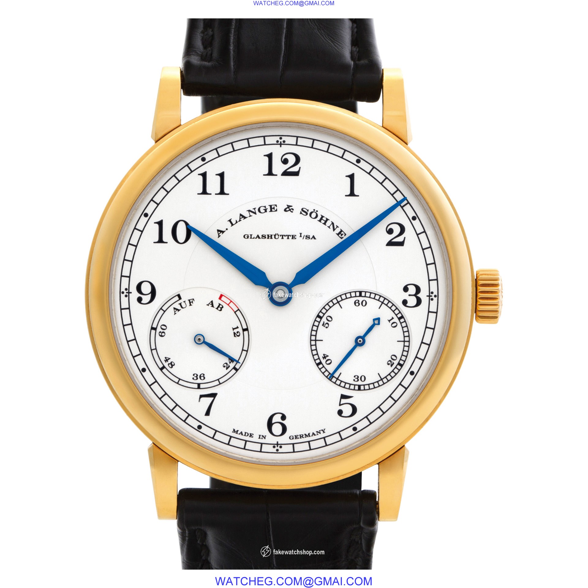 A. Lange & Sohne 234.021 1815 Up and Down Manual Male 18k yellow gold