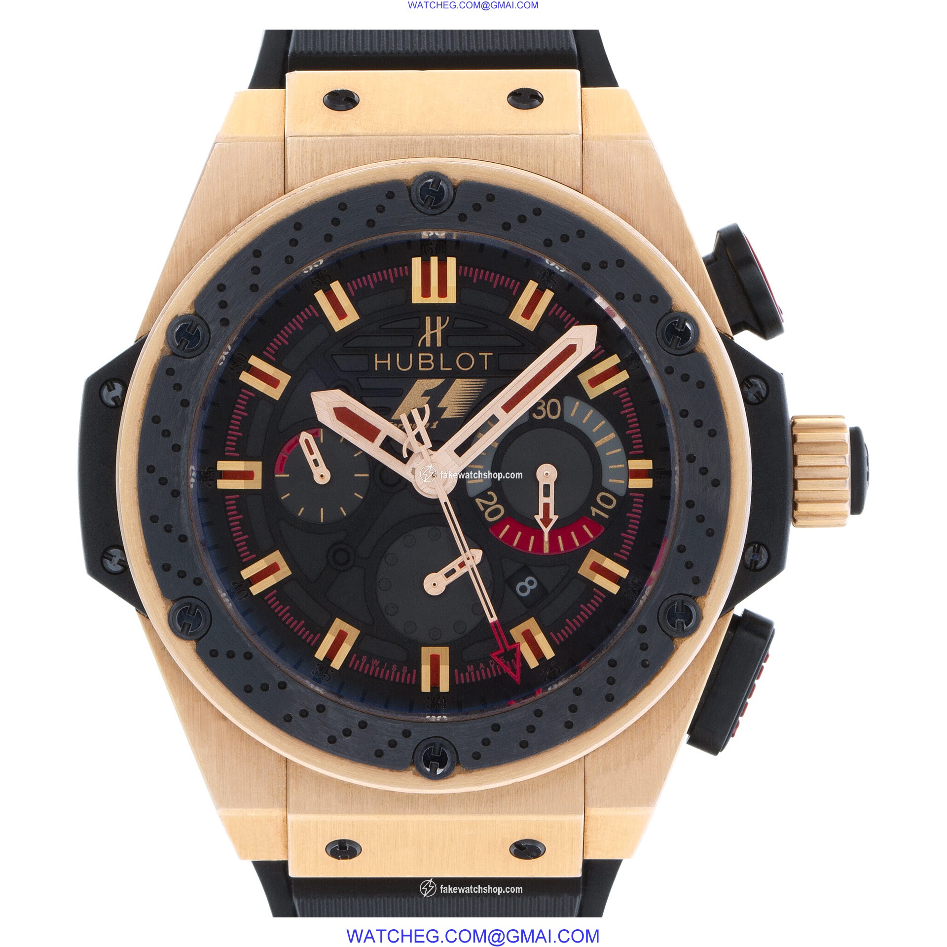 Hublot 703.Om.1138.Nr.Fm010 King Power Automatic Male 18k rose gold