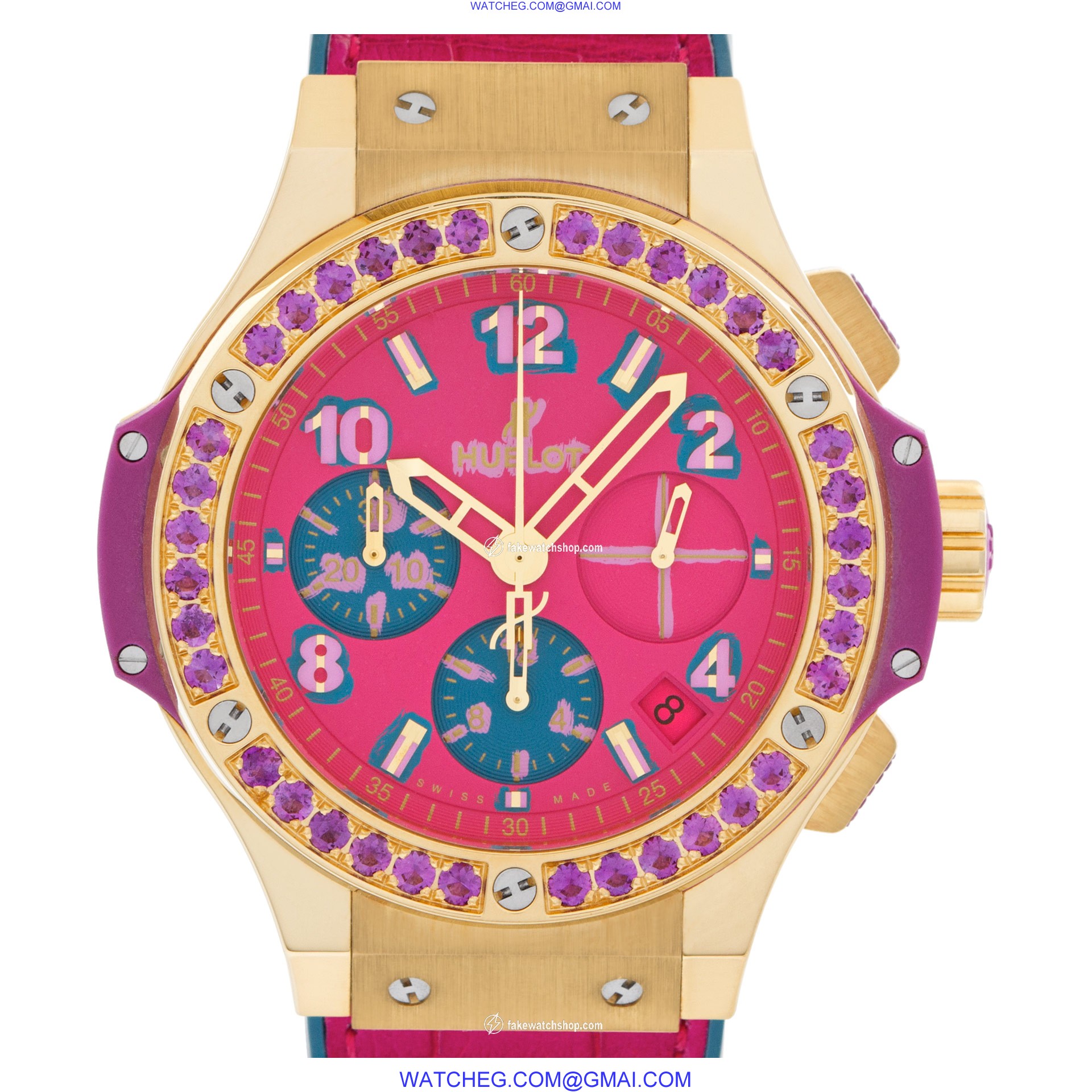 Hublot 341.VV.7389.LR.1205.POP15 Big Bang Automatic Unisex 18k yellow gold