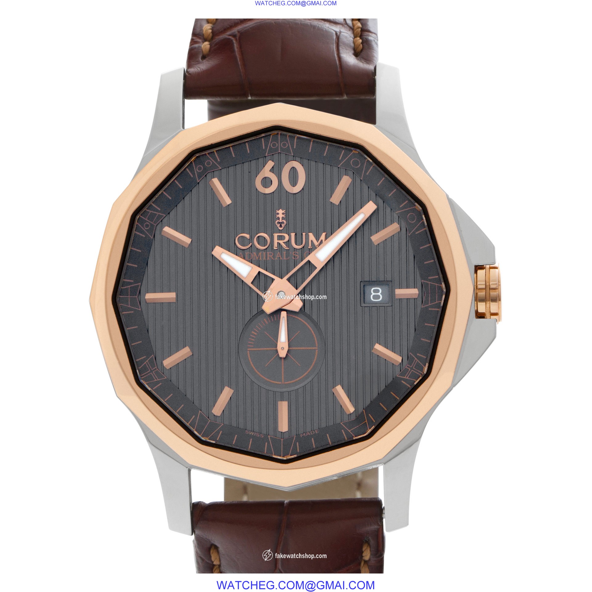 Corum 395.101.24/0F02 AK11 Admirals Cup Automatic Unisex 18k gold & Stainless Steel