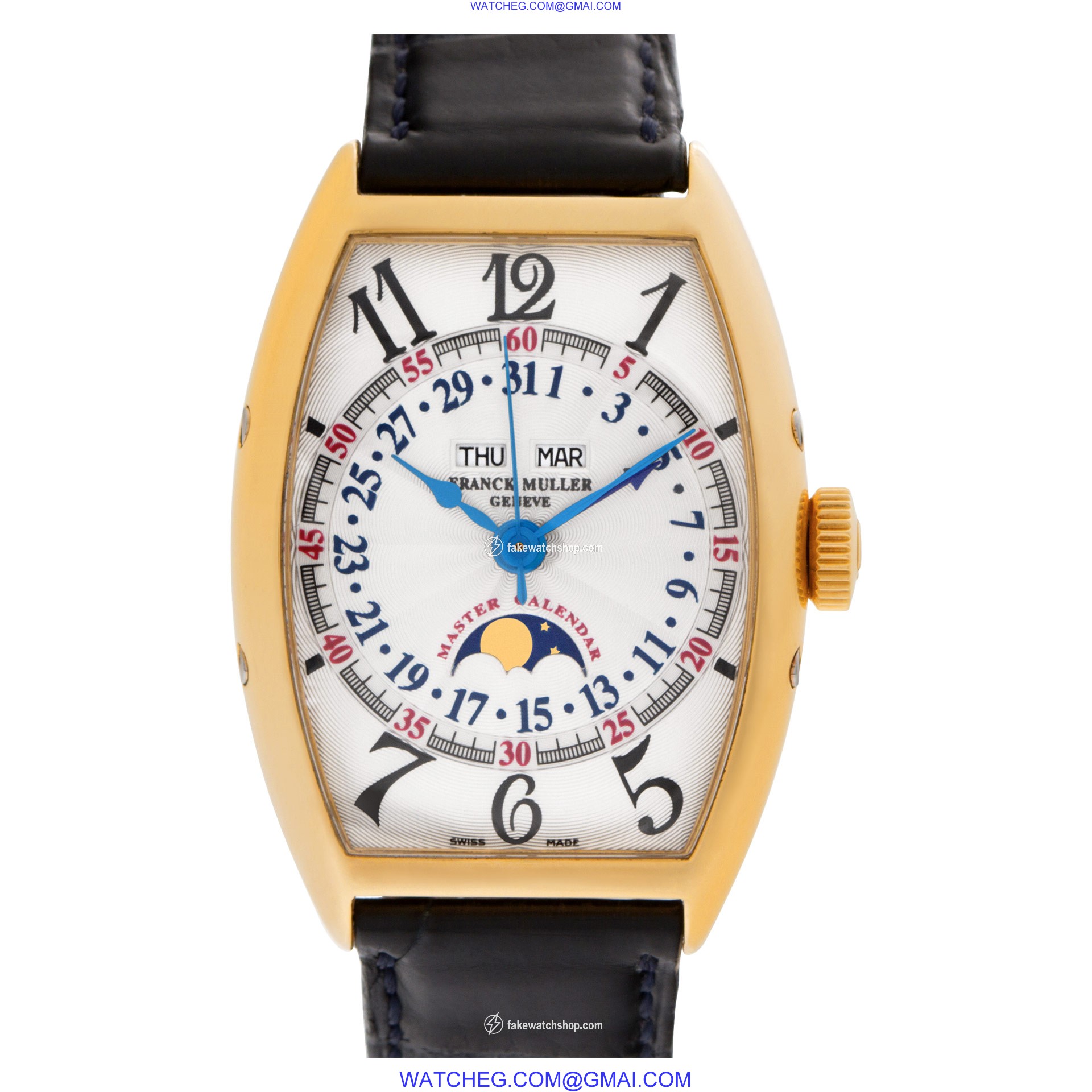 Franck Muller 5850 MC L Master Calendar Automatic Male 18k yellow gold