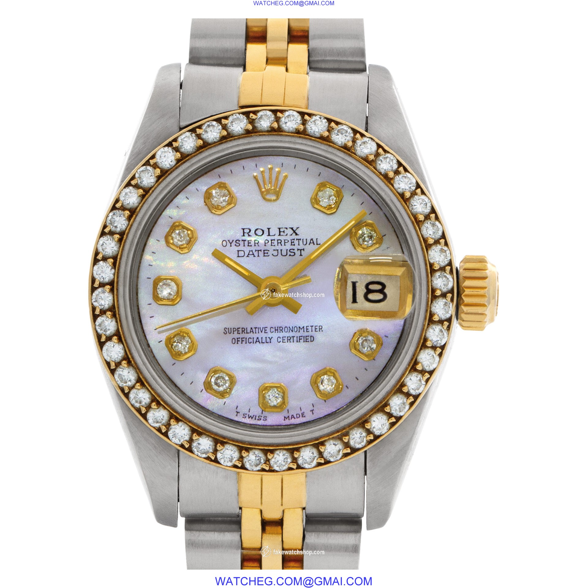 Rolex 69173 Datejust Automatic Female Stainless Steel
