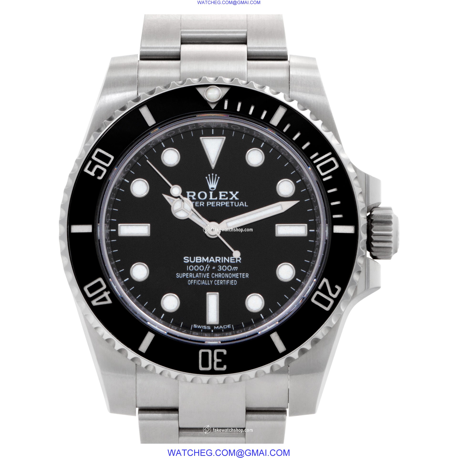 Rolex 114060 Submariner No Date Automatic Male Stainless Steel
