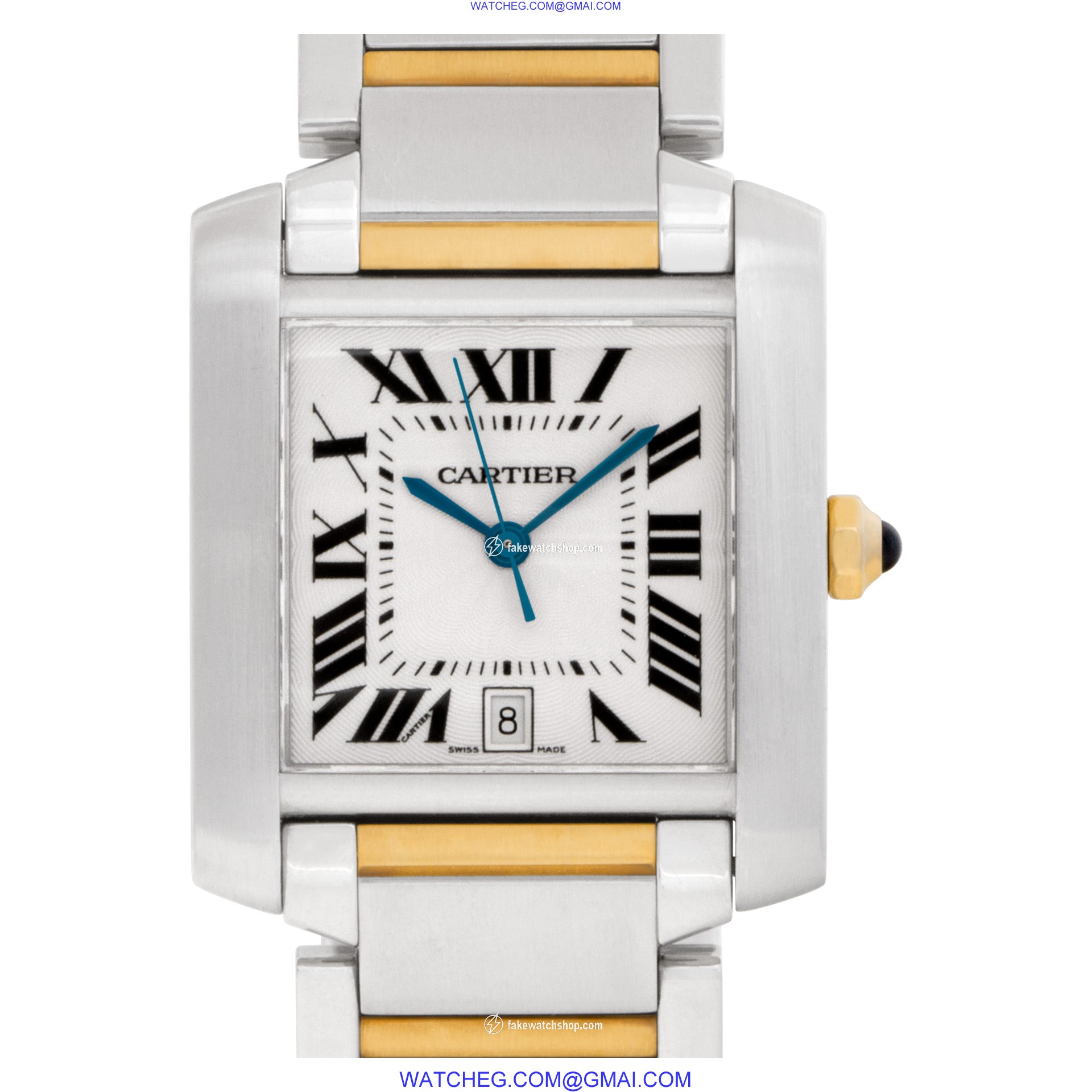 Cartier W51005Q4 Tank Francaise Automatic Unisex Stainless Steel