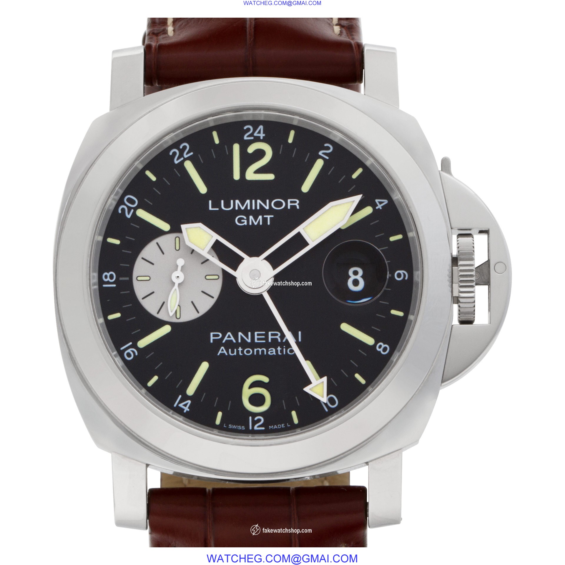 Panerai PAM01088 luminor GMT Automatic Male Stainless Steel