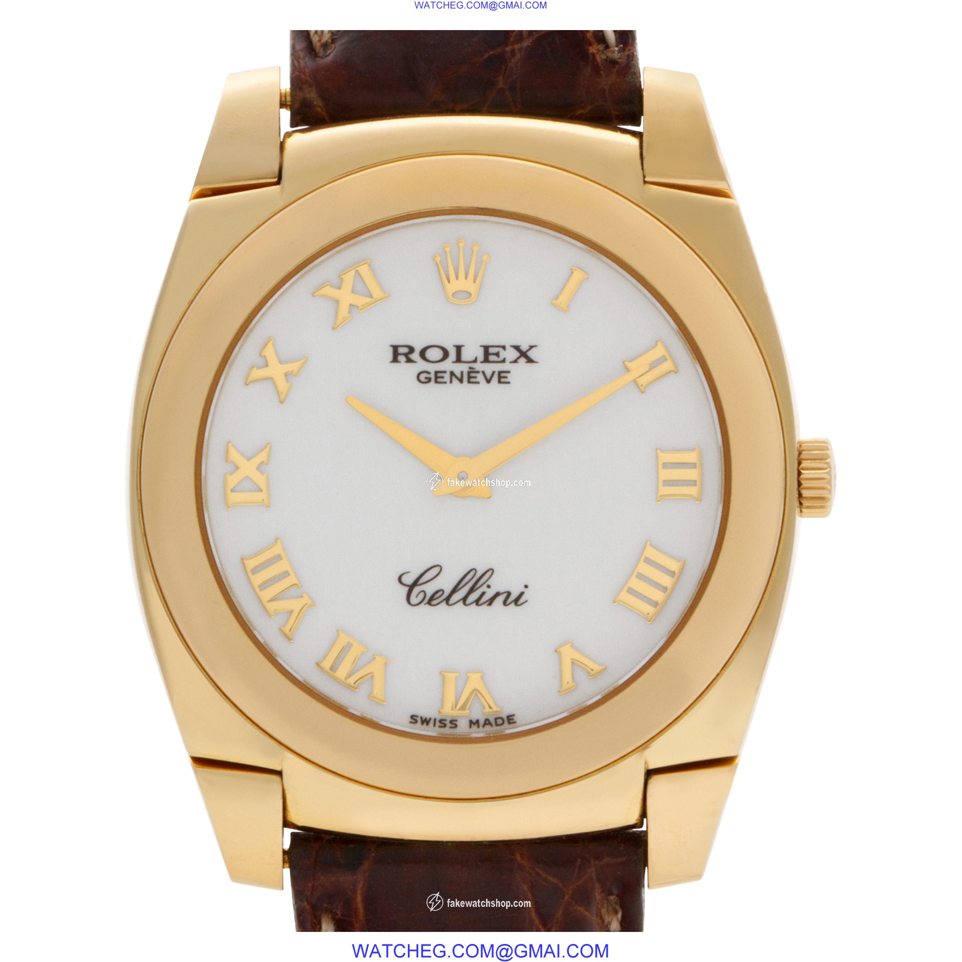 Rolex 5330/8 Cellini Cestello Quartz Male 18k yellow gold