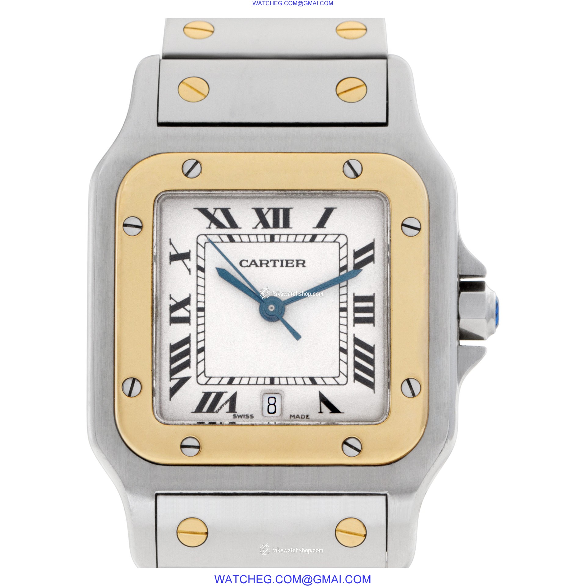 Cartier 1566 Santos Quartz Female Stainless Steel