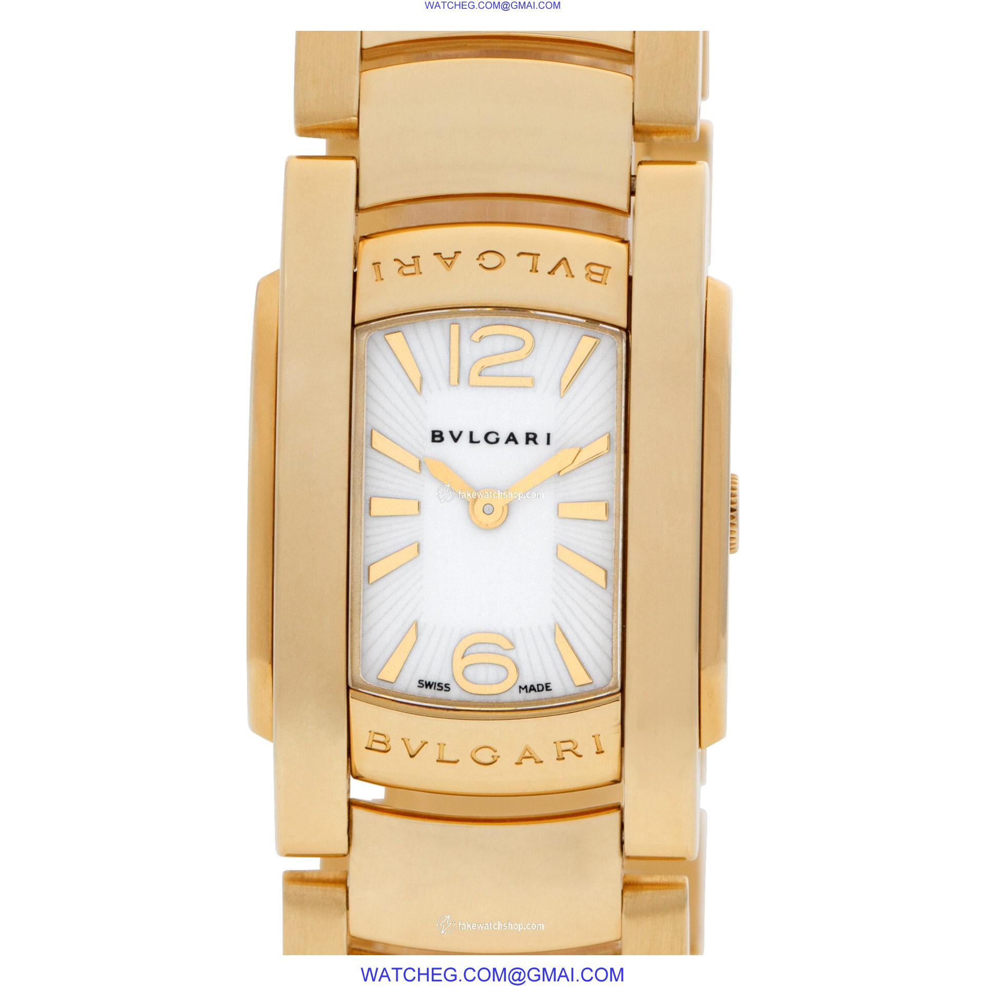 Bvlgari AA31G Assioma Quartz Female 18k yellow gold