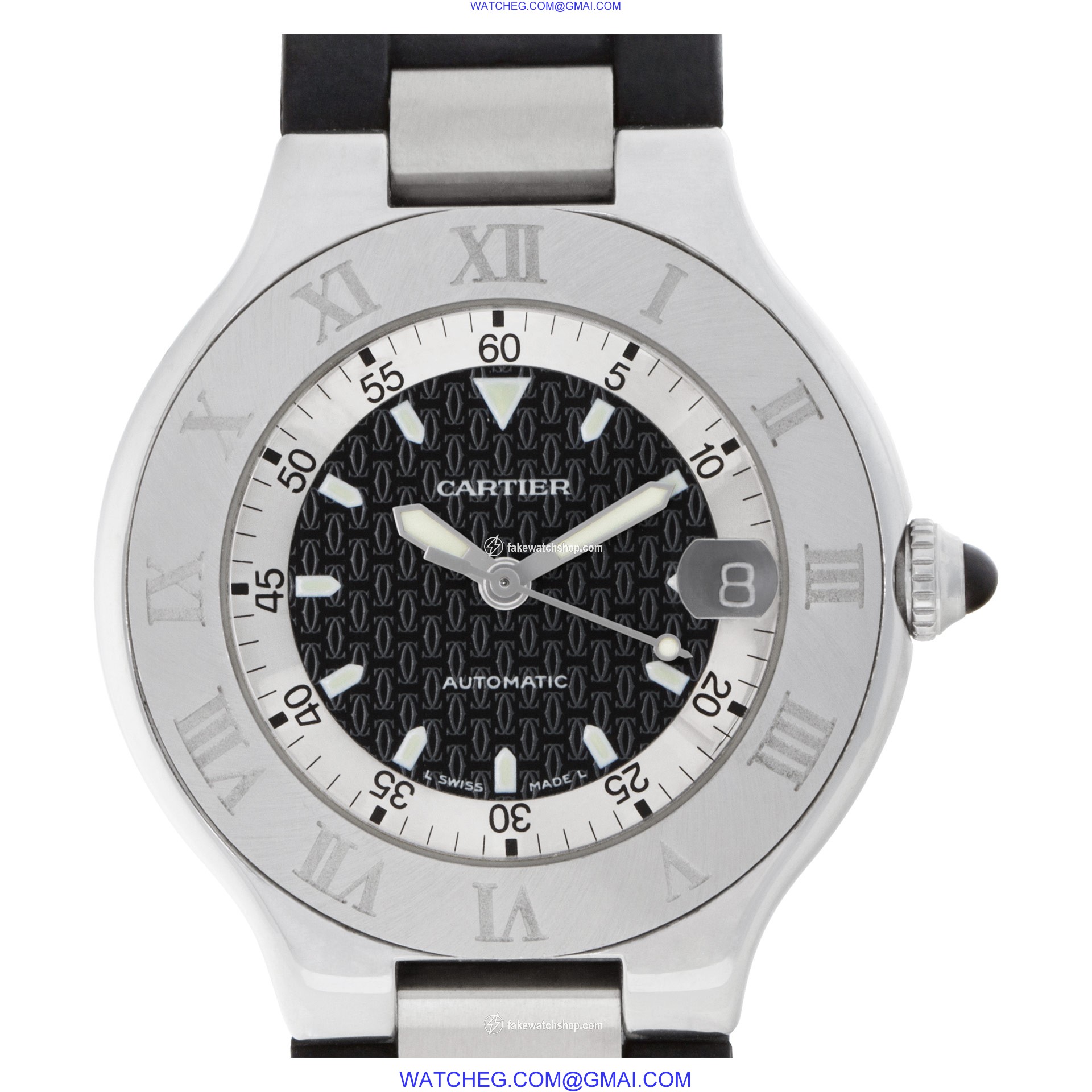 Cartier w10147u2 Autoscaph Automatic Unisex Stainless Steel