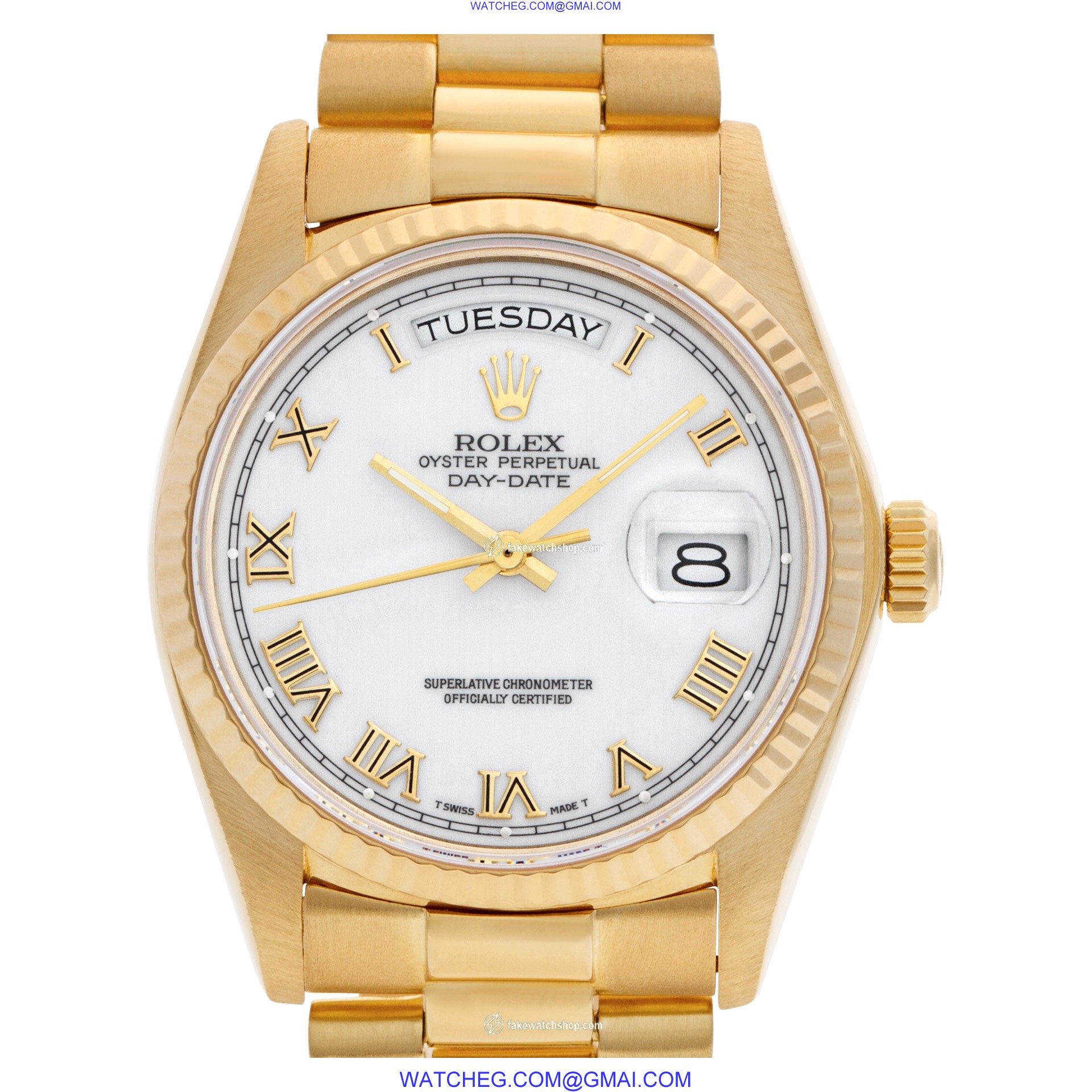 Rolex 18038 Day-Date Automatic Male 18k yellow gold