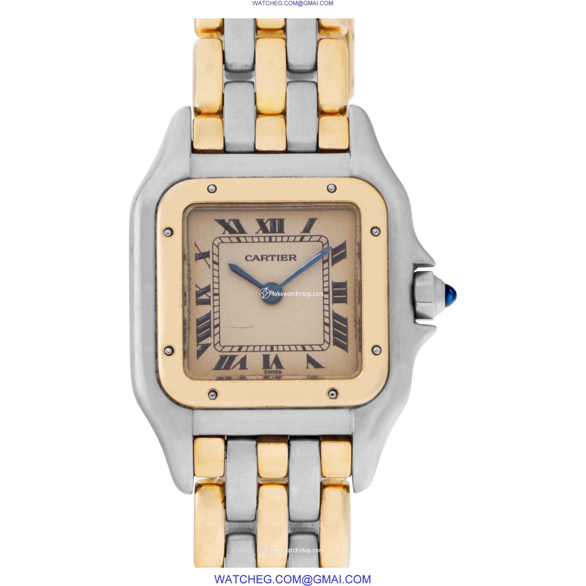 Cartier W25029B6 Panthere Quartz Female 18k gold & Stainless Steel