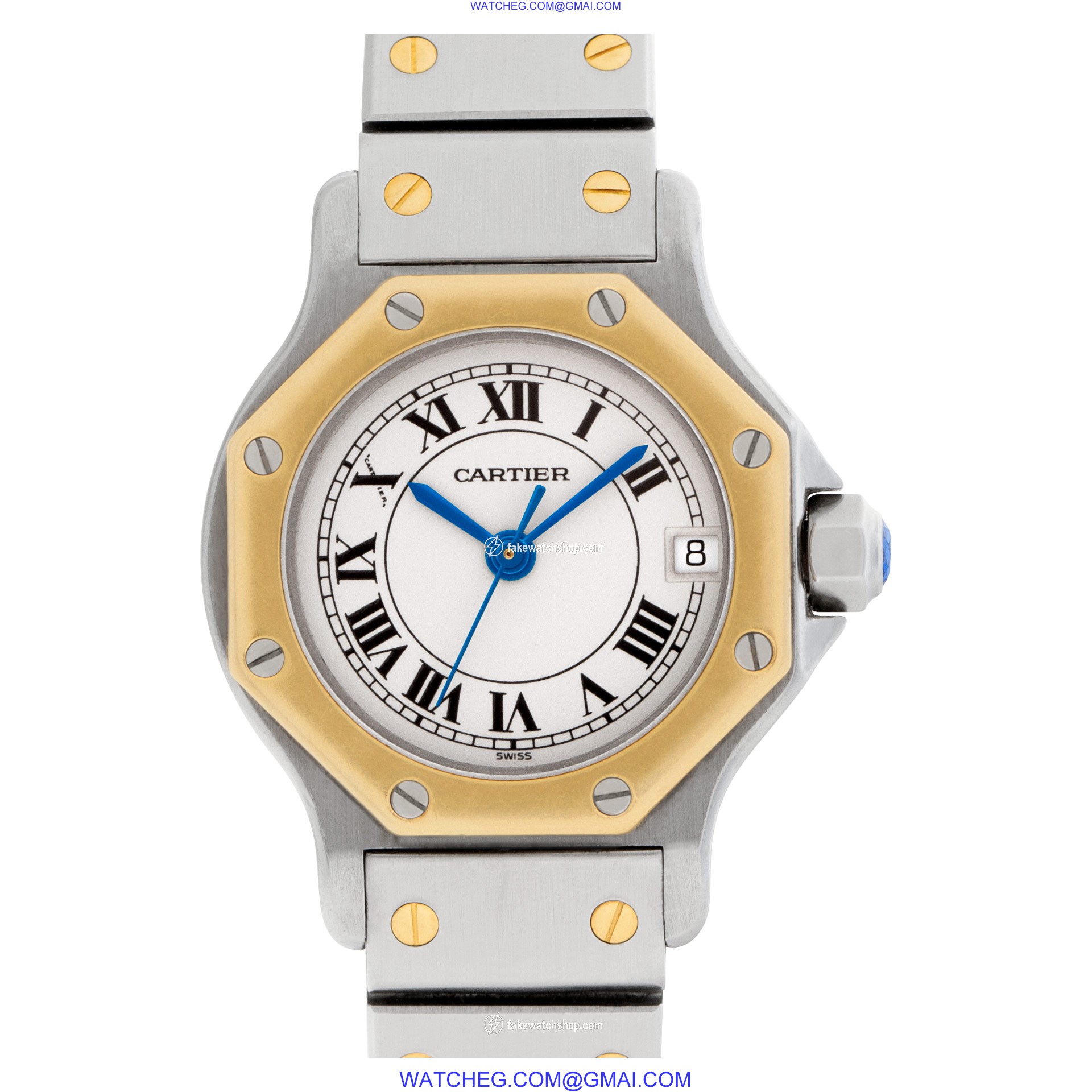 Cartier 187903 Santos Quartz Female Stainless Steel