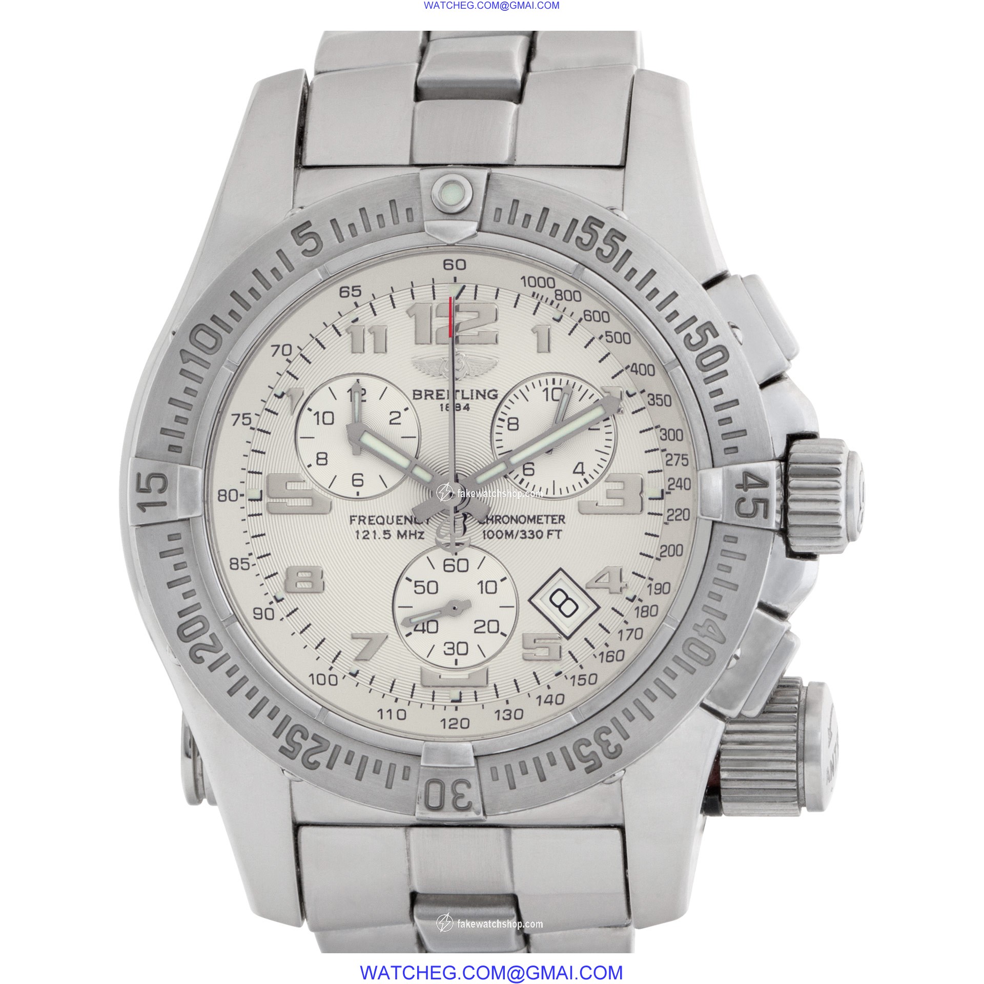 Breitling A7332211 Emergency Quartz Male Stainless Steel