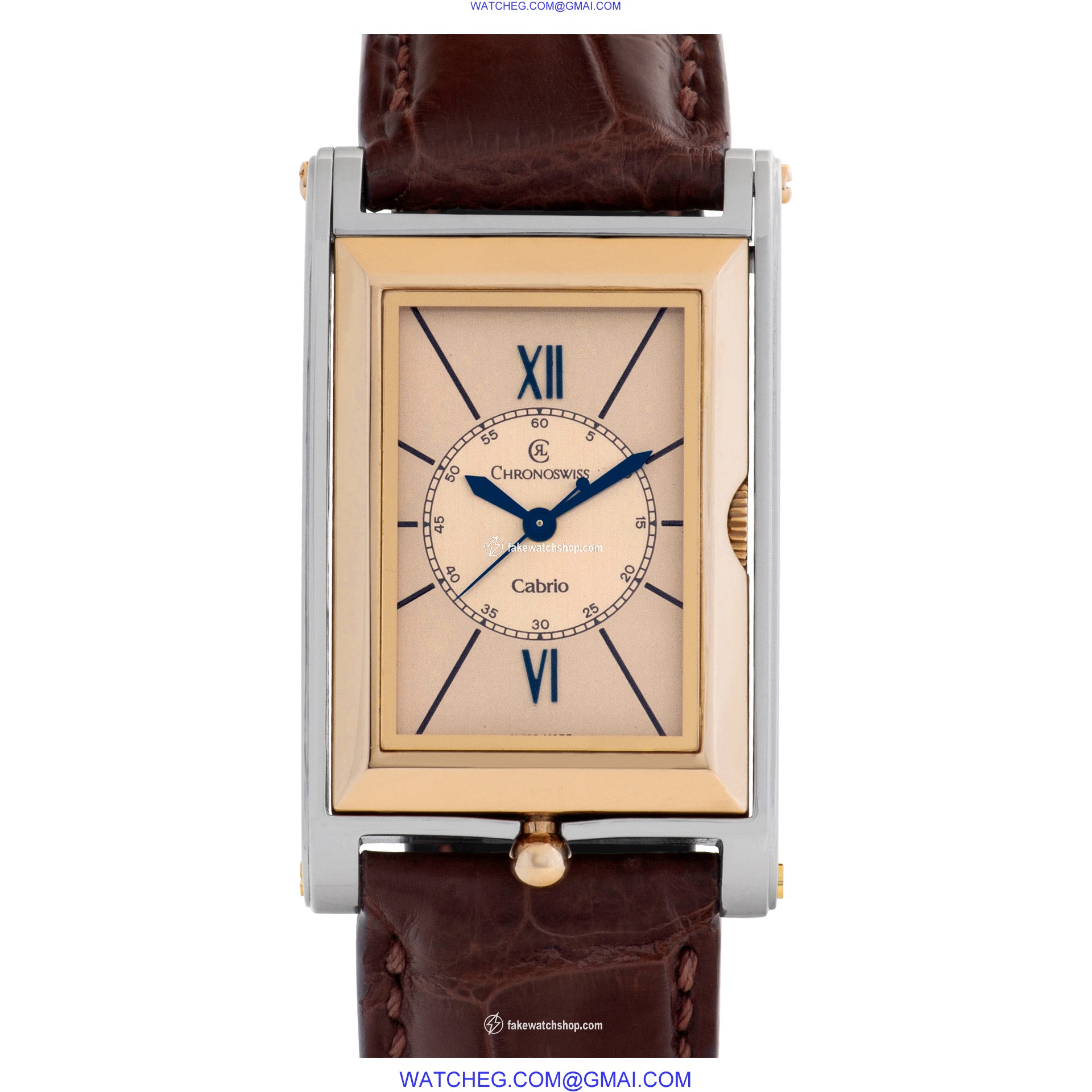 Chronoswiss ch2672 Cabrio Automatic Male 18k rose gold & stainless steel