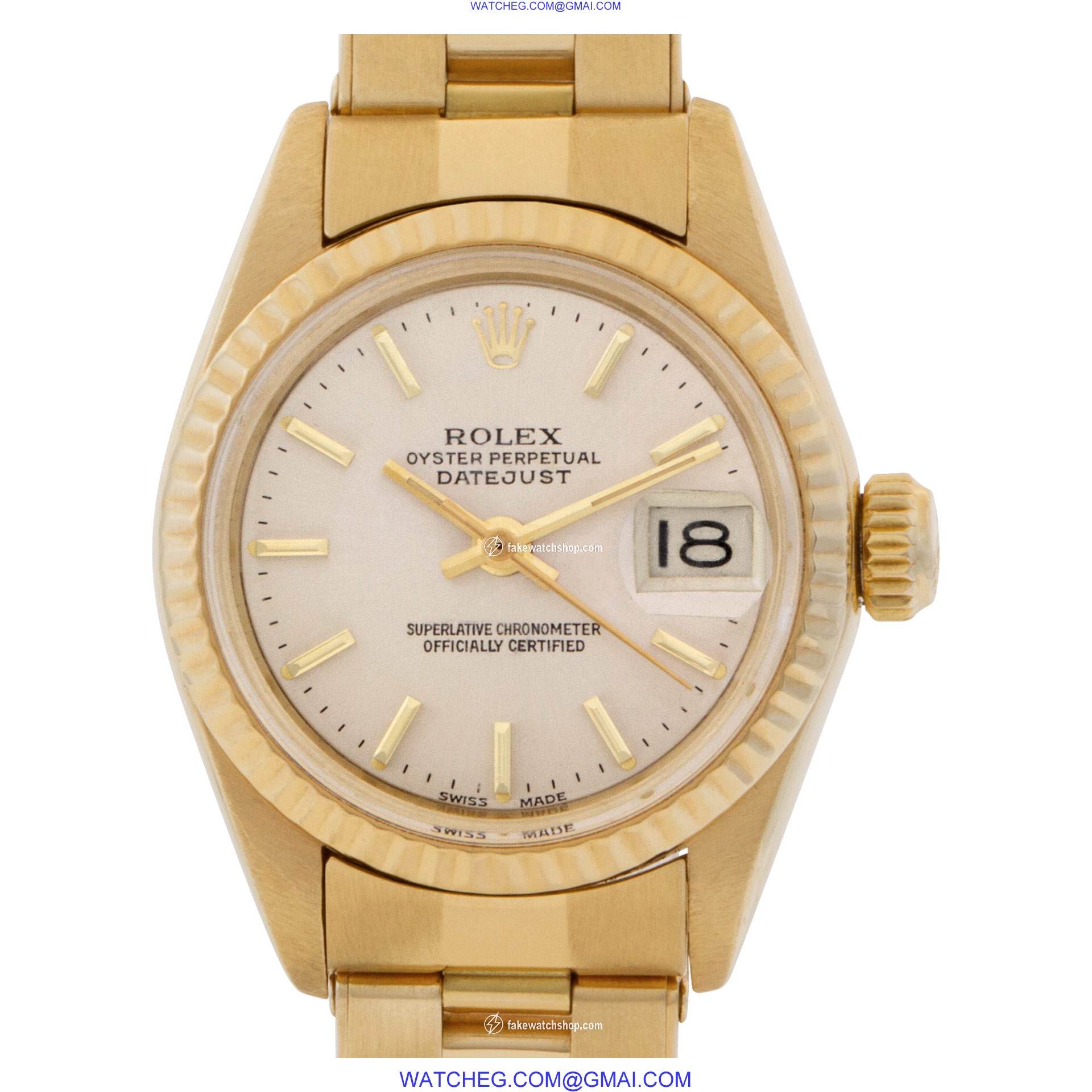 Rolex 6917 Datejust Automatic Female 18k yellow gold