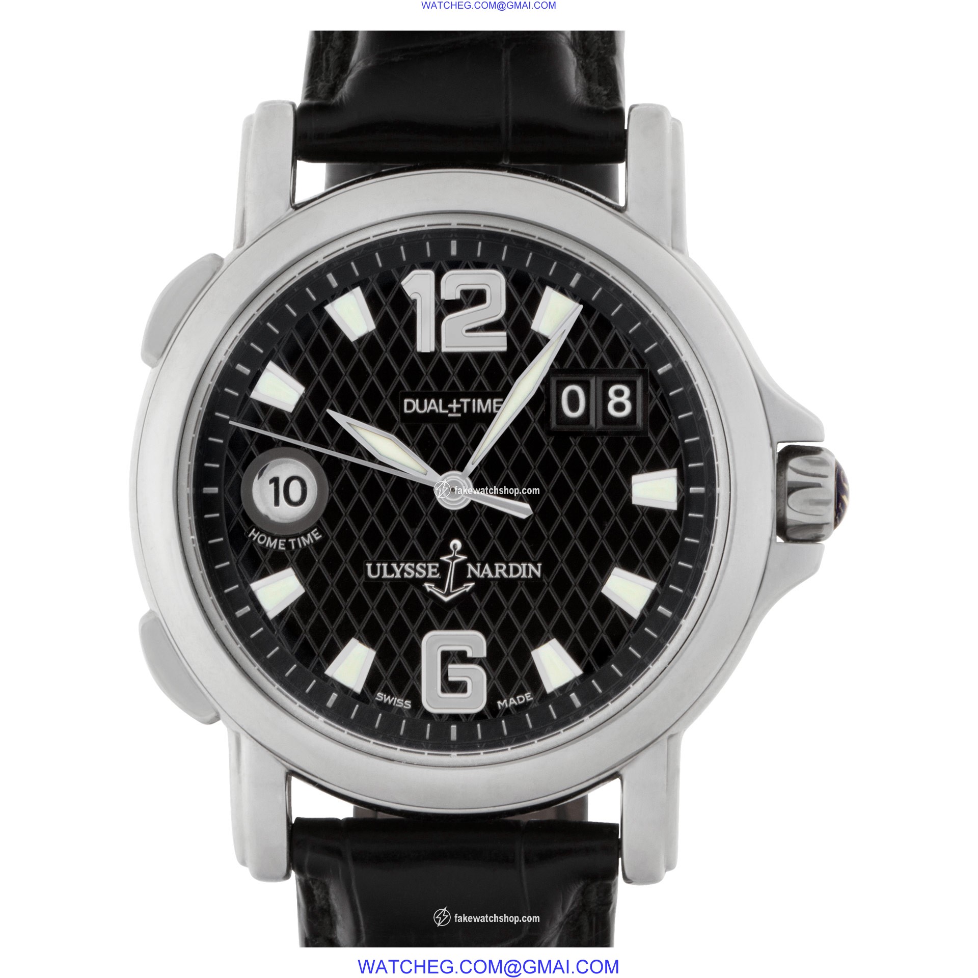 Ulysse Nardin 223-88/60 Dual Time Automatic Unisex Stainless Steel
