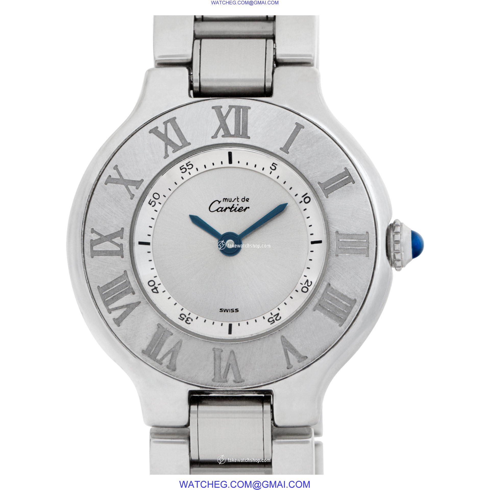 Cartier 1340 21 Quartz Female Stainless Steel
