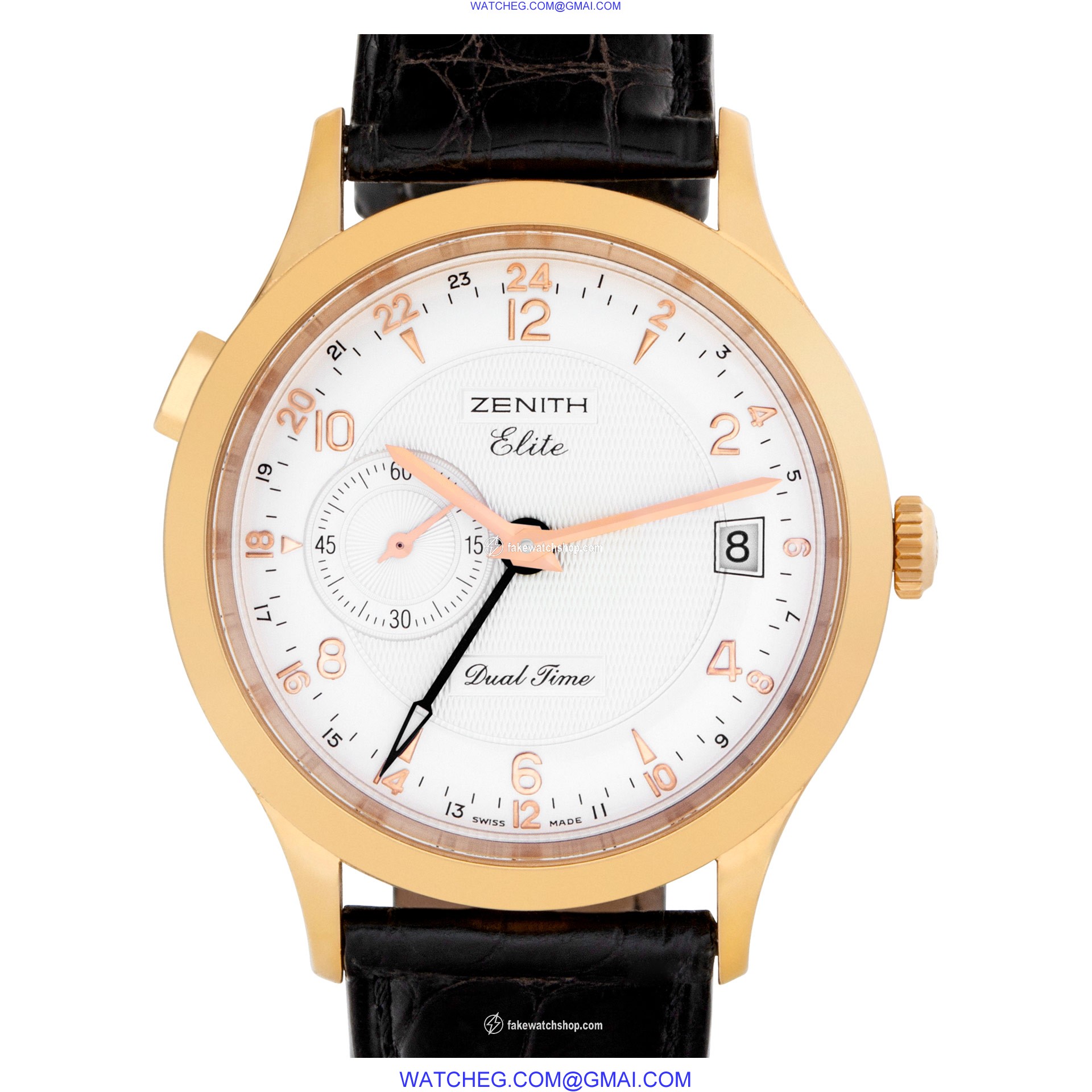 Zenith 118.1125.682 Class Elite Automatic Male 18k rose gold