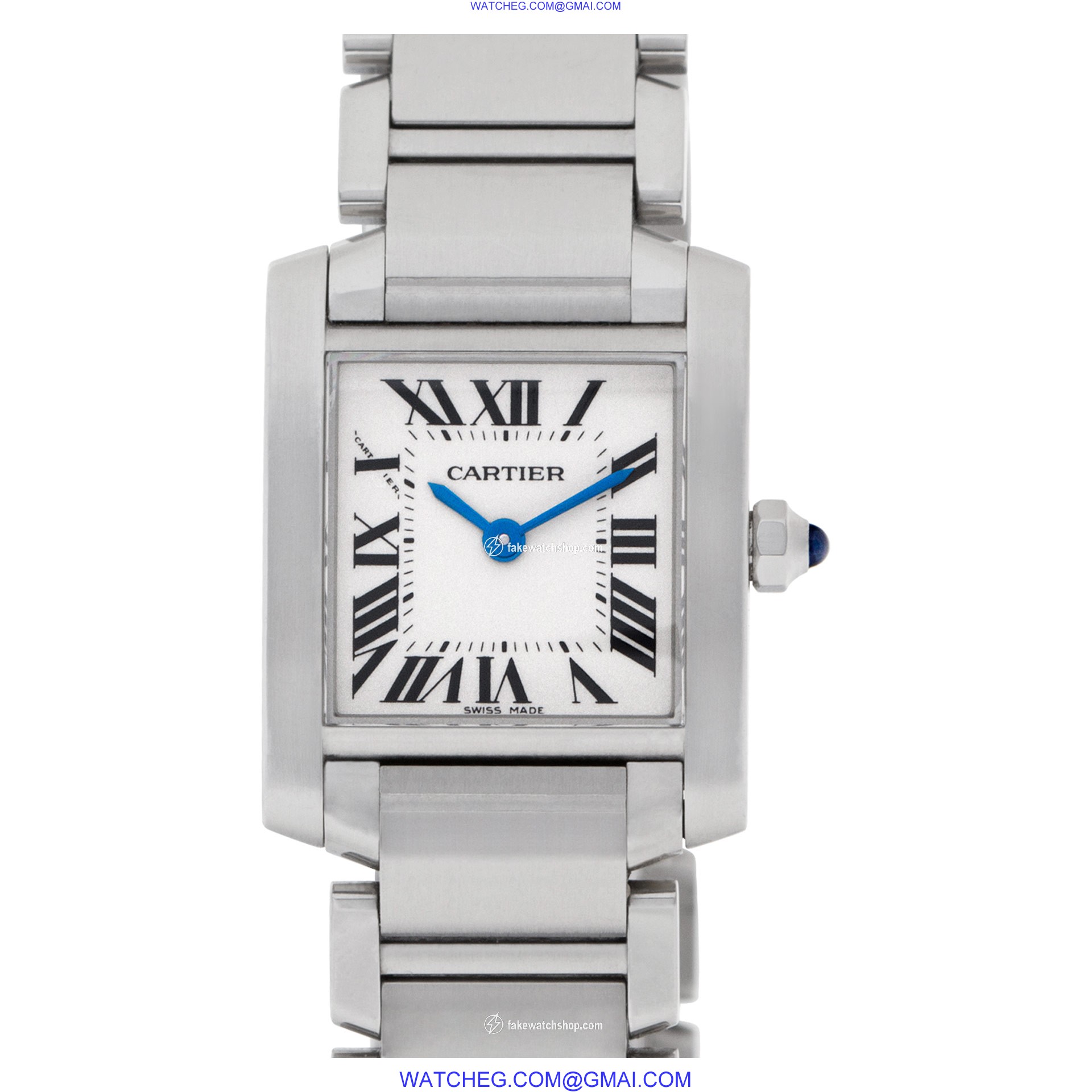Cartier W51008Q3 Tank Francaise Quartz Female Stainless Steel