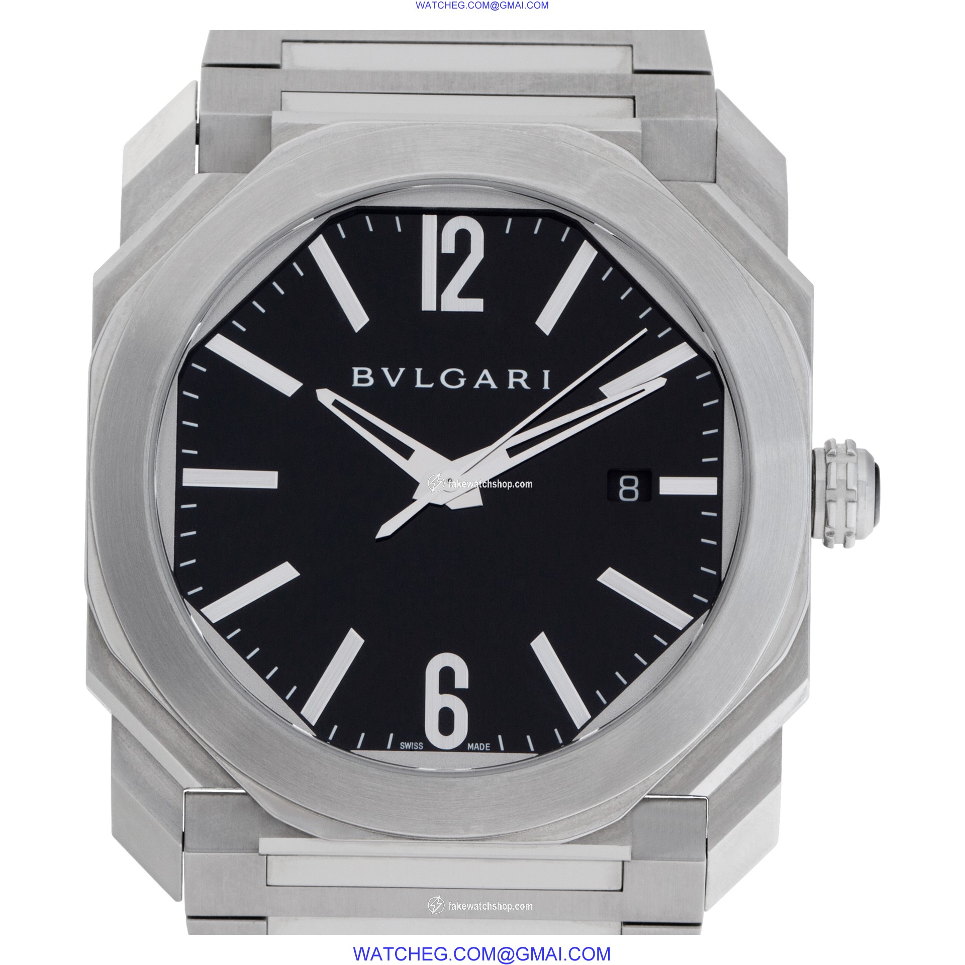 Bvlgari 102031 BGO 41 S Octo L Originale Automatic Male Stainless Steel