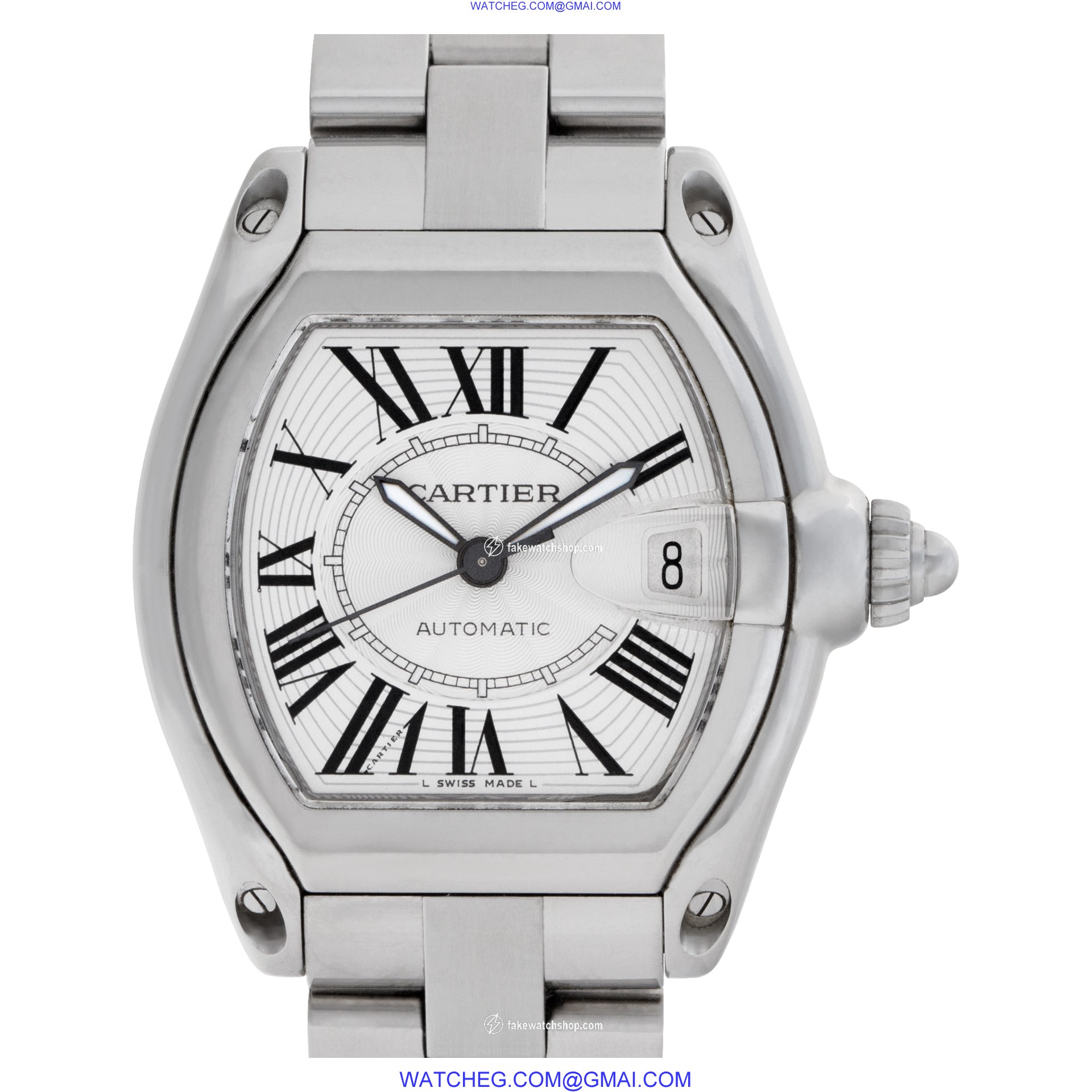 Cartier W62025V3 Roadster Automatic Male Stainless Steel