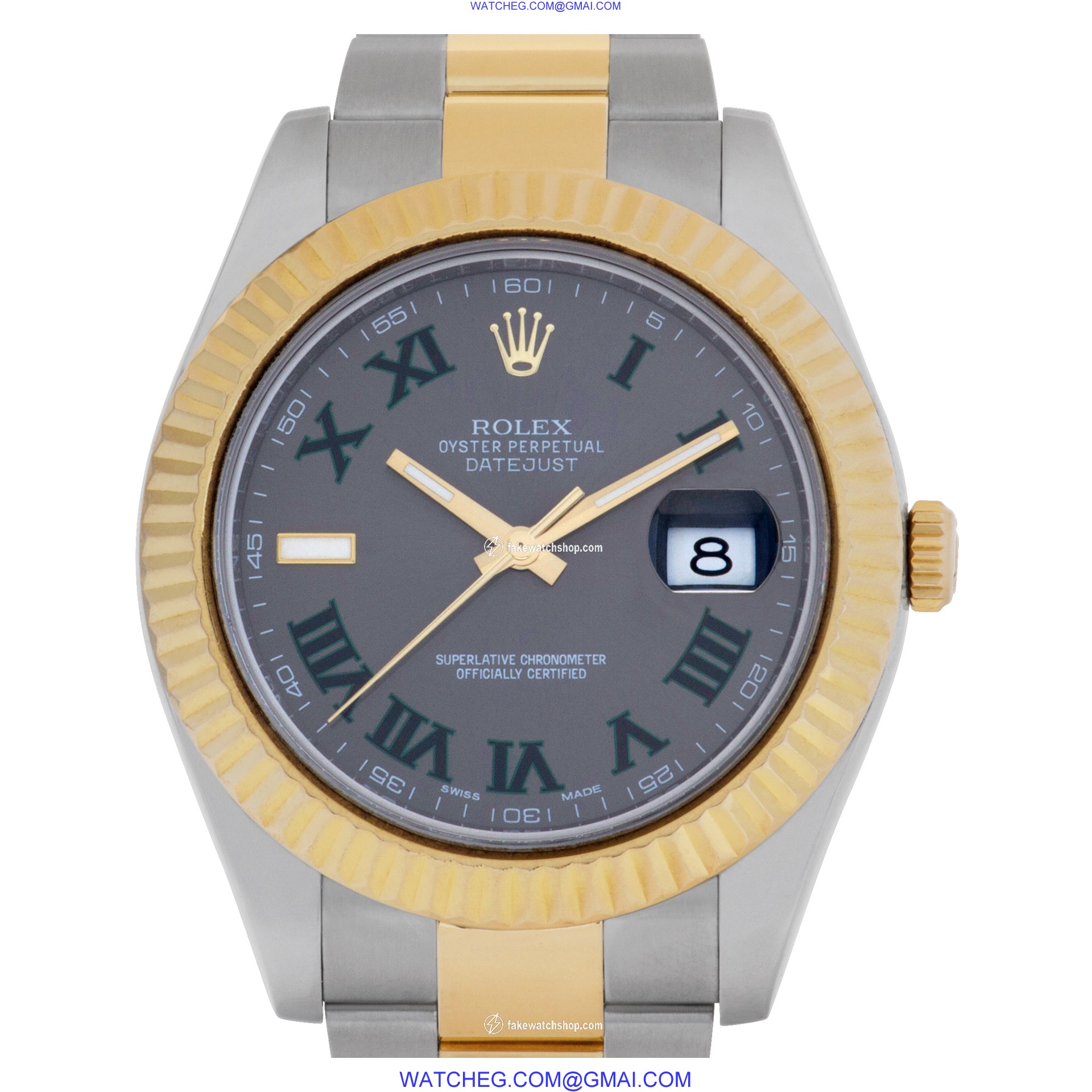 Rolex 116333 Datejust II Automatic Unisex 18k gold & Stainless Steel
