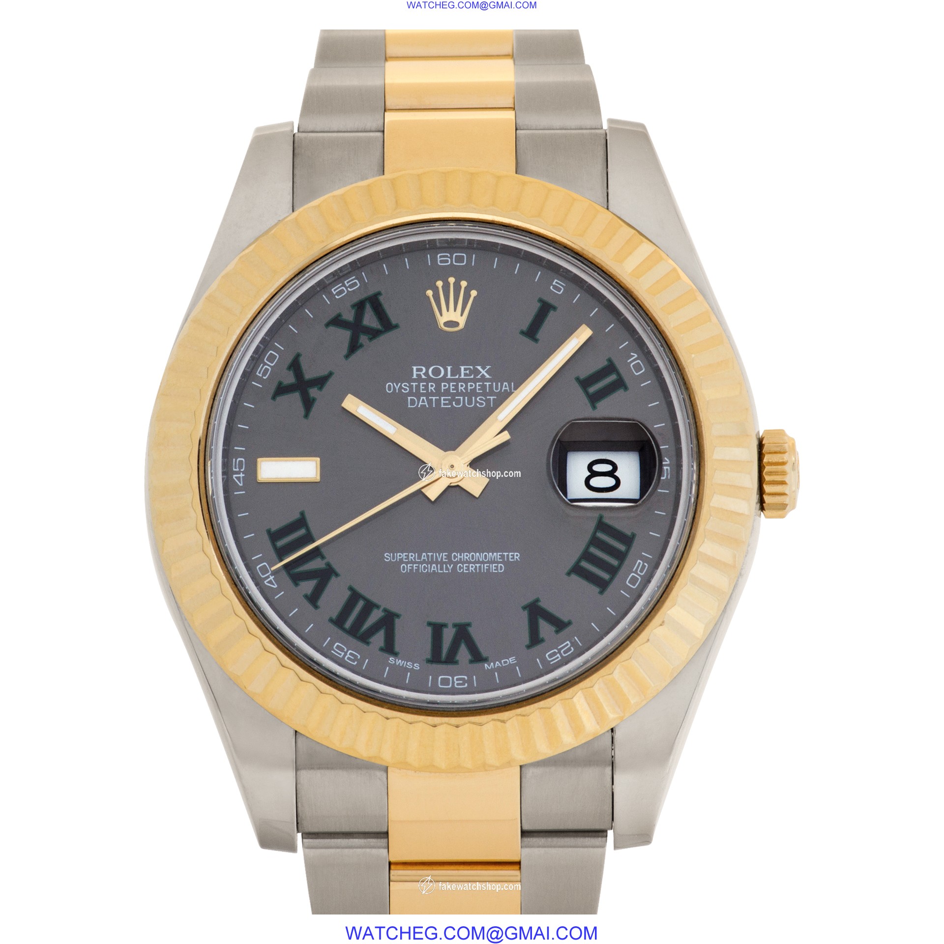 Rolex 116333 Datejust Automatic Male 18k gold & Stainless Steel