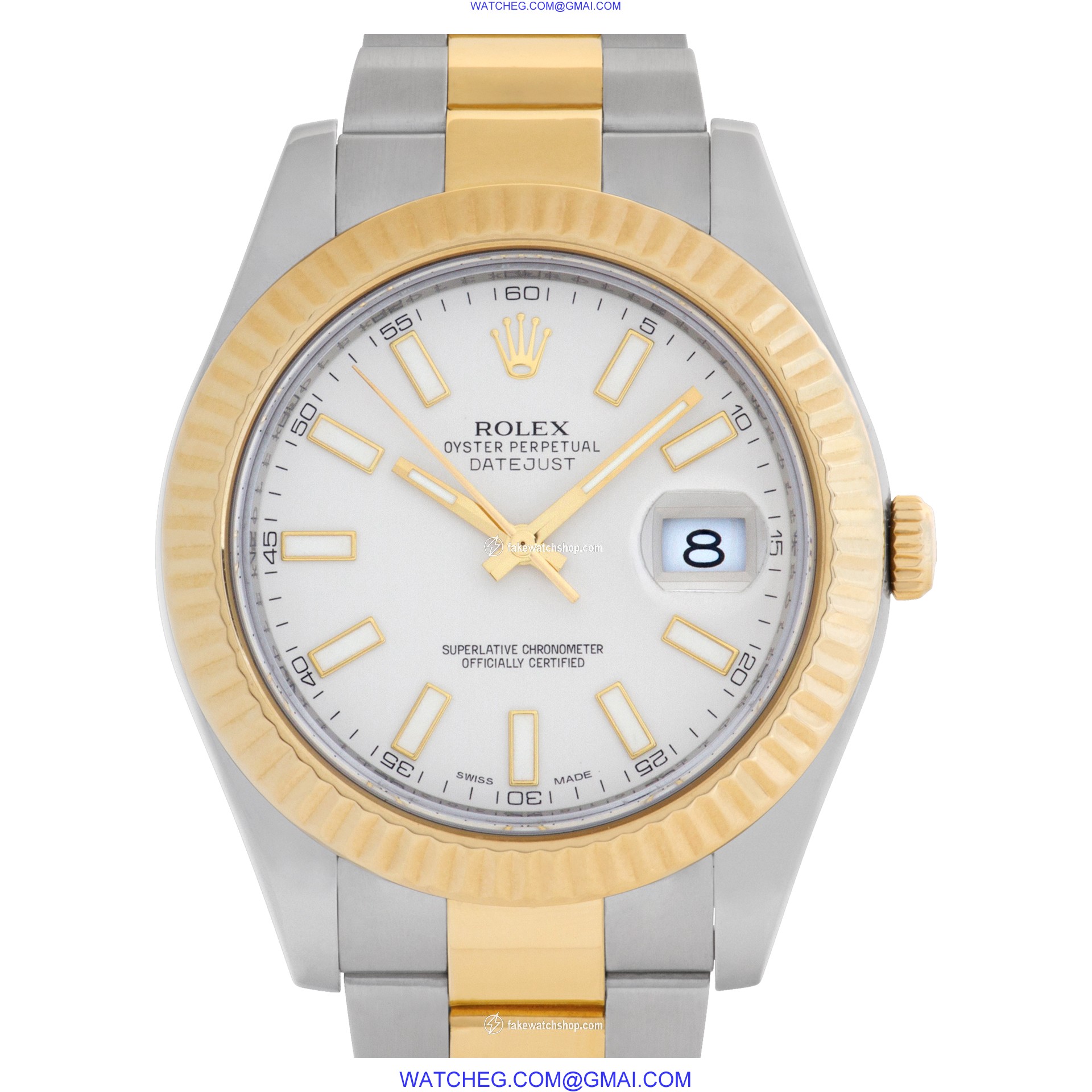 Rolex 116333 Datejust II Automatic Male 18k gold & Stainless Steel