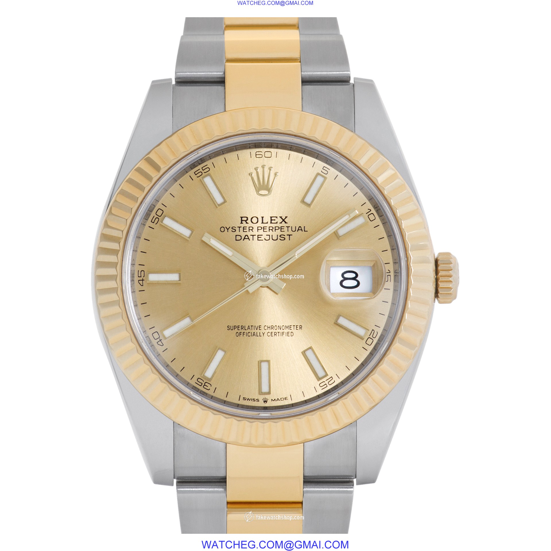 Rolex 126333 Datejust 41 Automatic Male 18k gold & Stainless Steel