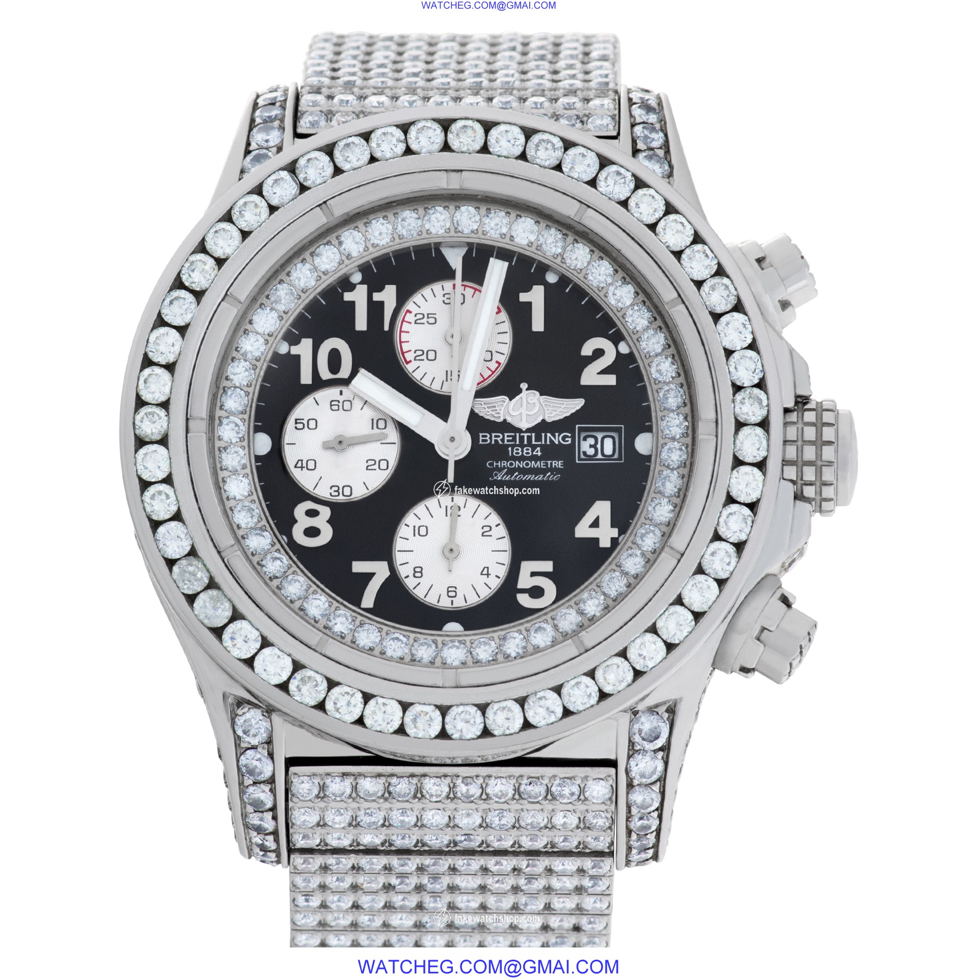 Breitling A13370 Super Avenger Automatic Male Stainless Steel