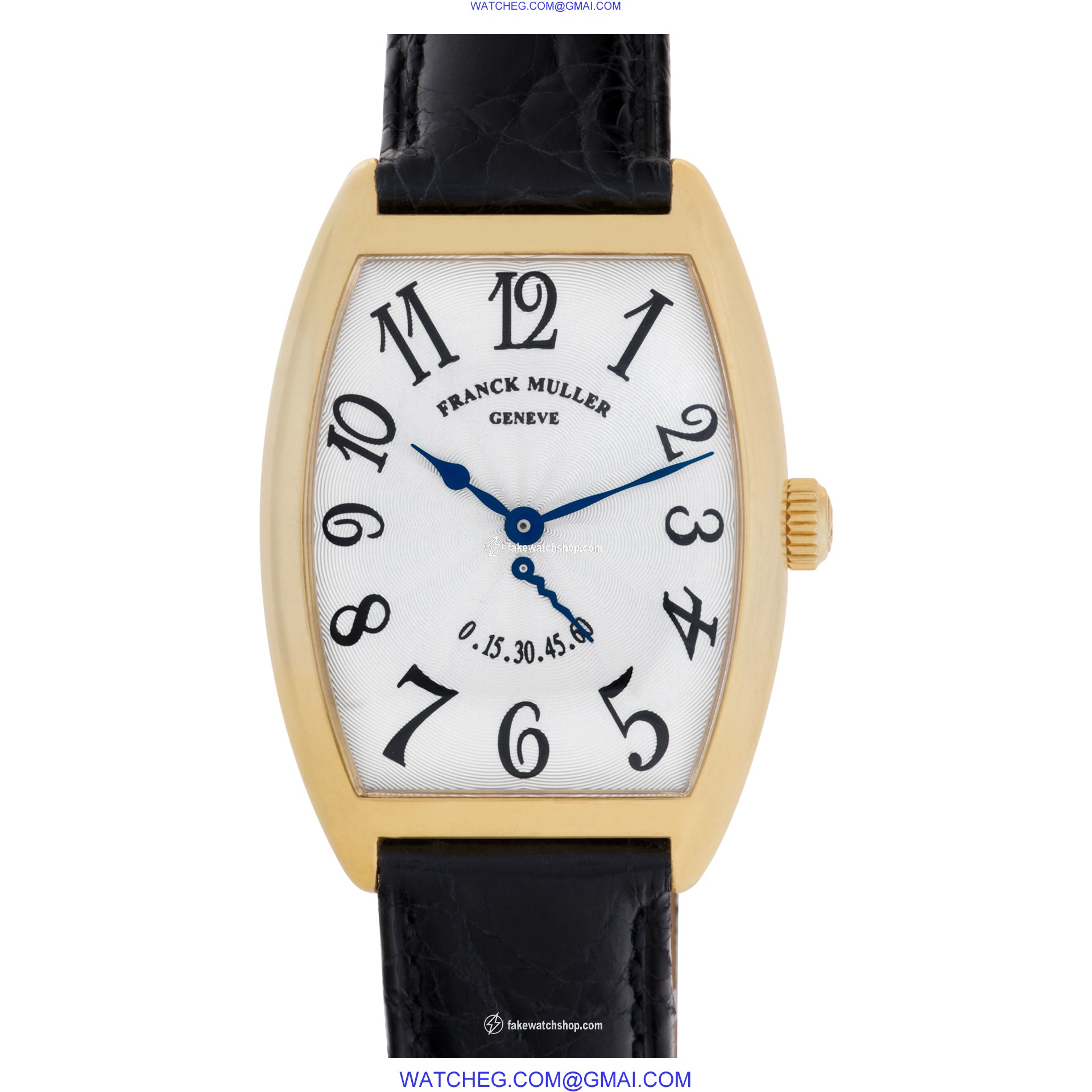 Franck Muller 2852 Curvex Manual Male 18k yellow gold