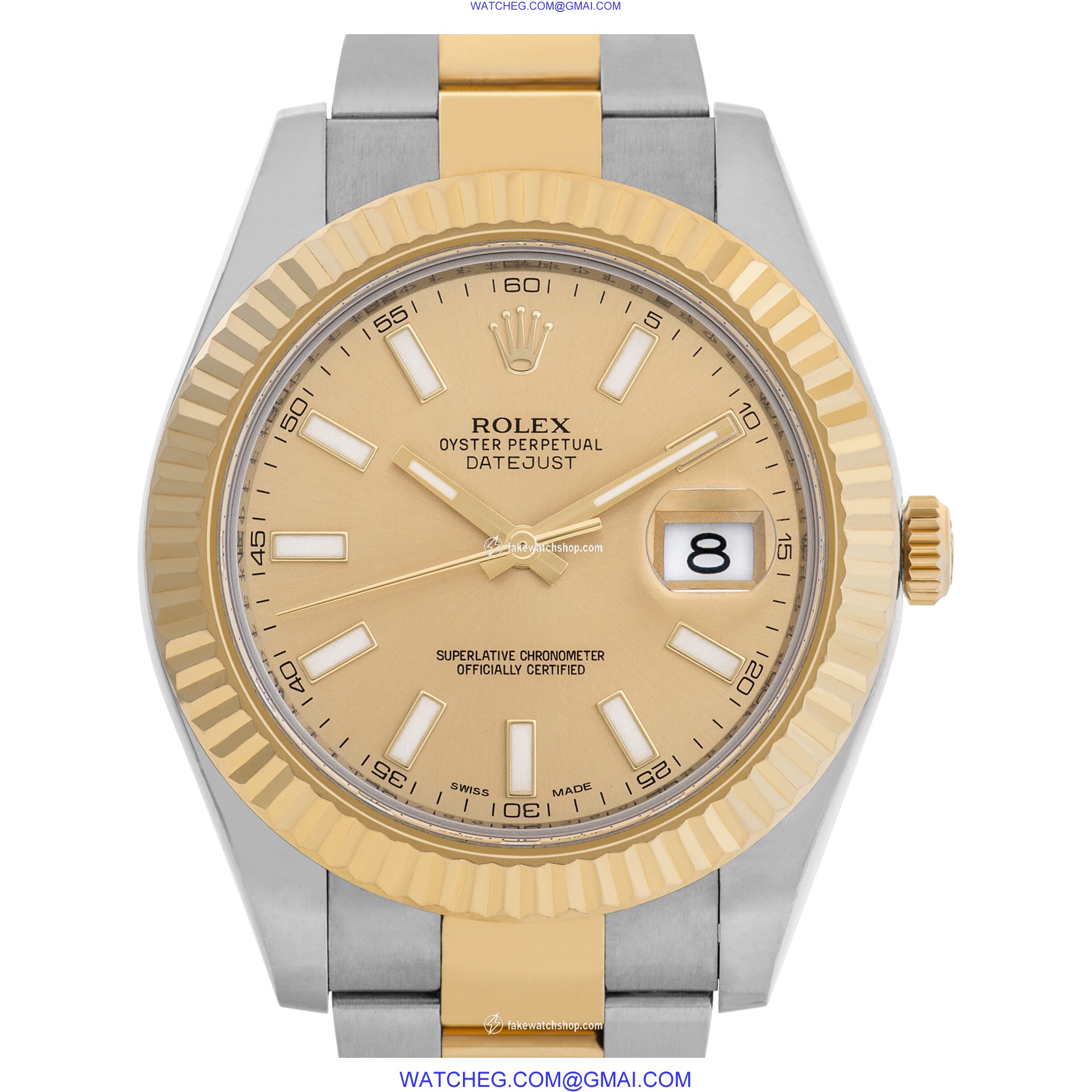 Rolex 116333 Datejust II Automatic Male 18k gold & Stainless Steel