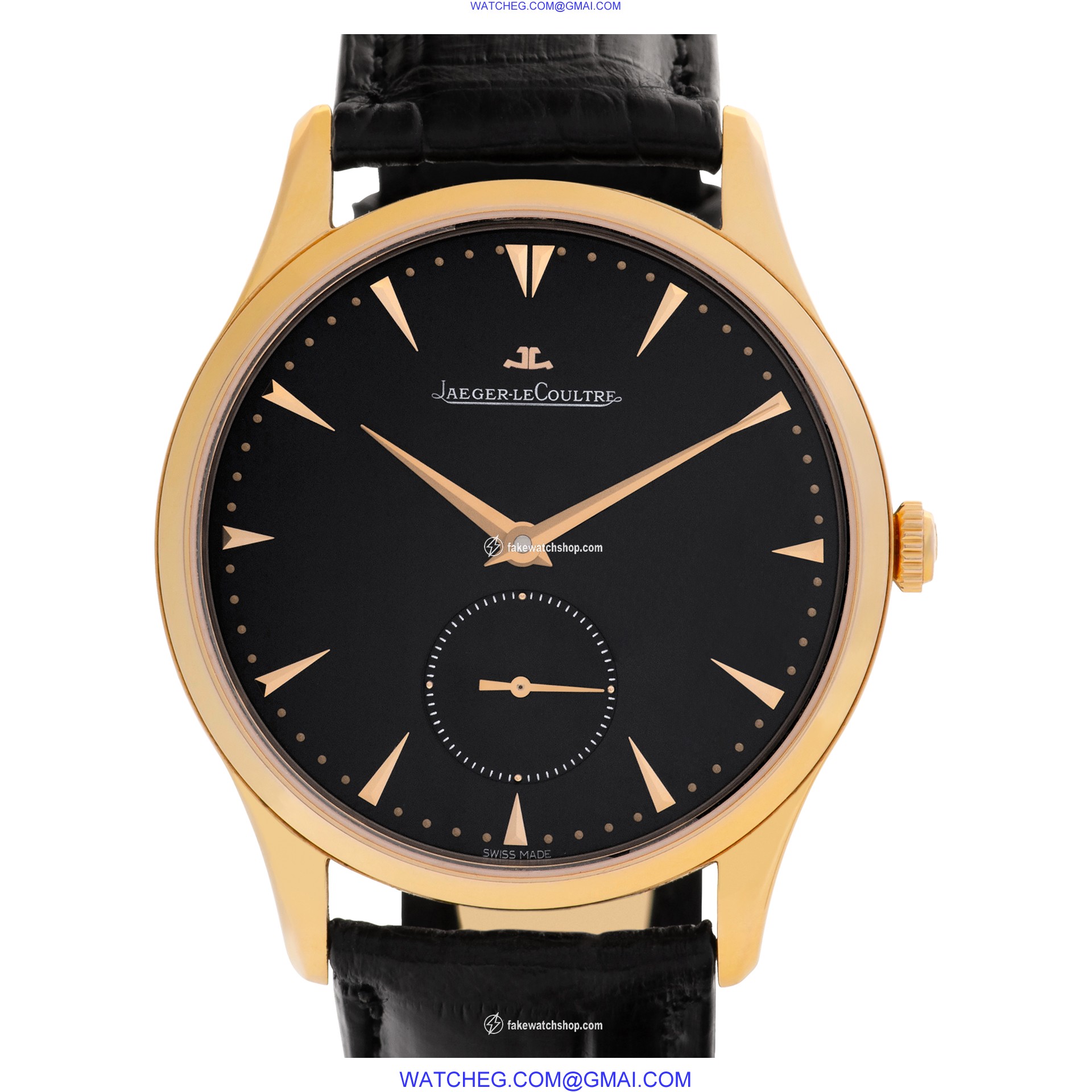 Jaeger LeCoultre Q1352470 Ultra Thin Automatic Male 18k rose gold