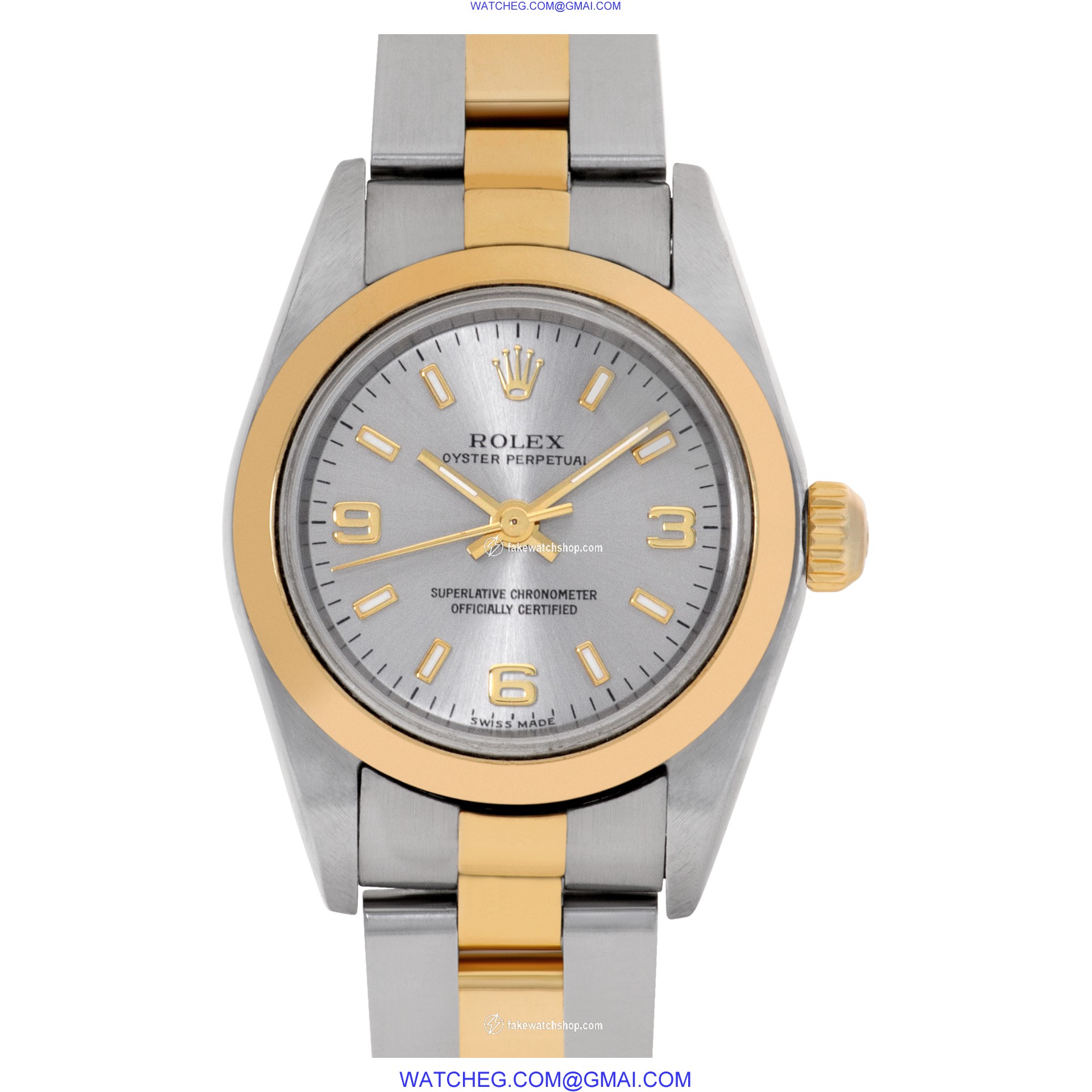 Rolex 76183 Oyster Perpetual Automatic Female 18k gold & Stainless Steel