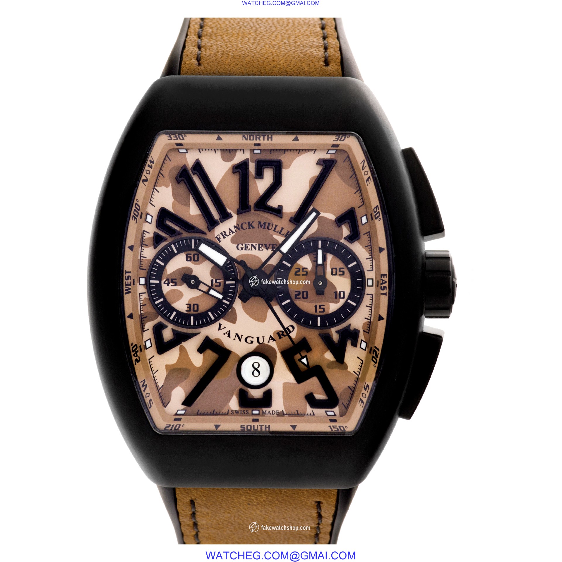 Franck Muller 45CCCAMSND Vanguard Automatic Male Titanium
